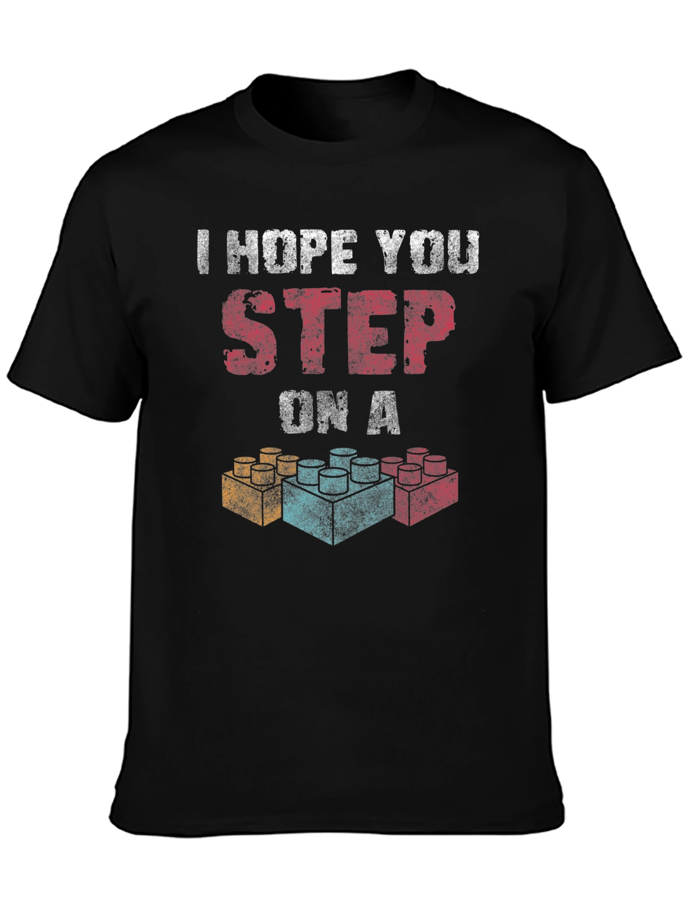 Black Step On A Brick T-Shirt view 3