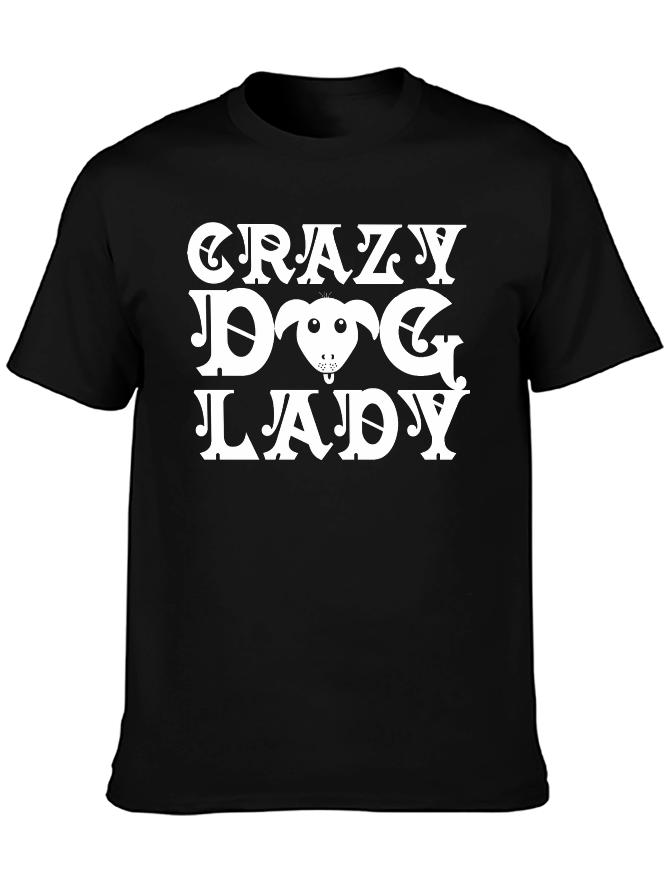 Crazy Dog Lady Graphic Tee - 3