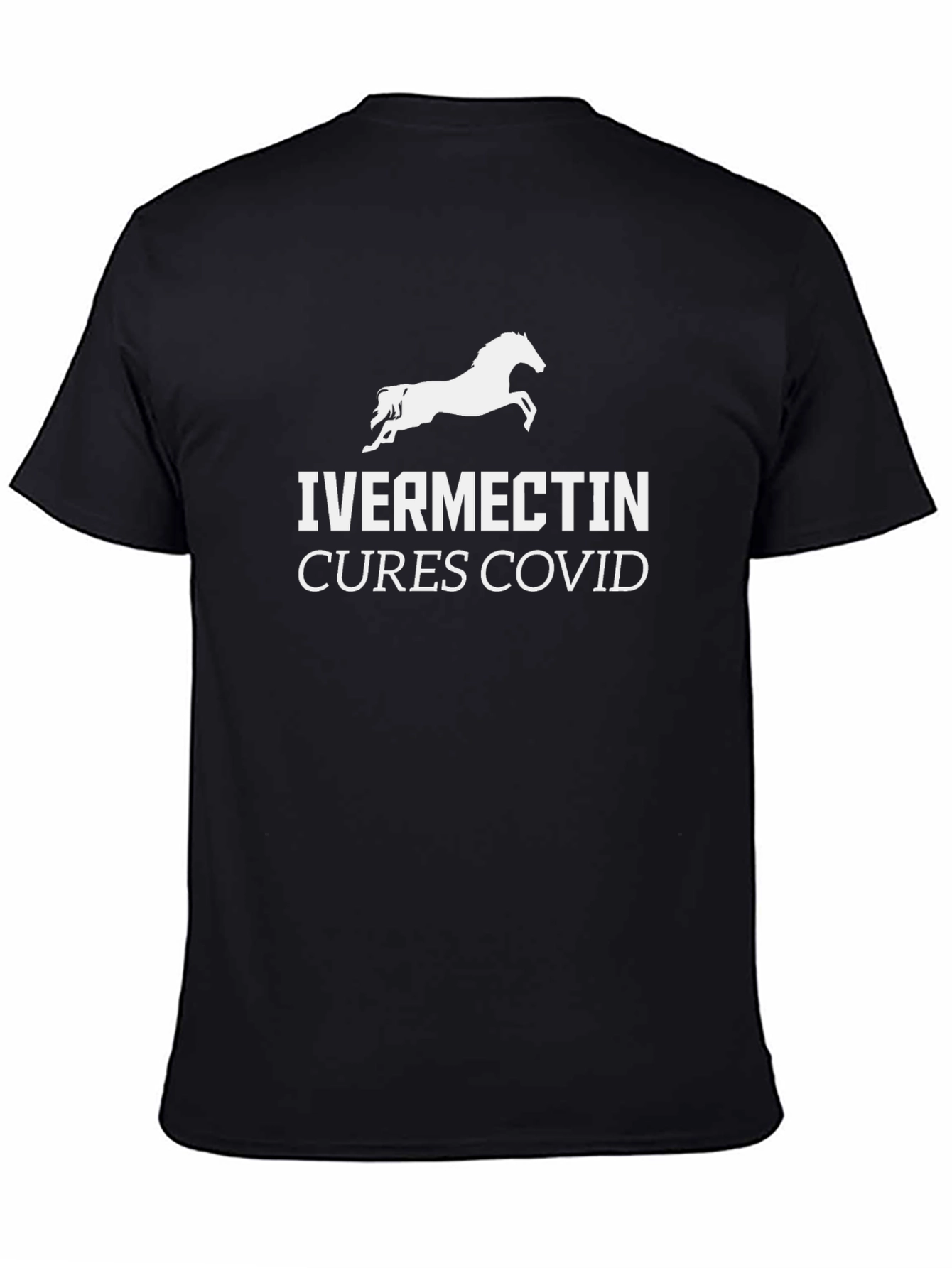 Ivermectin Cures COVID Horse T-Shirt - 4