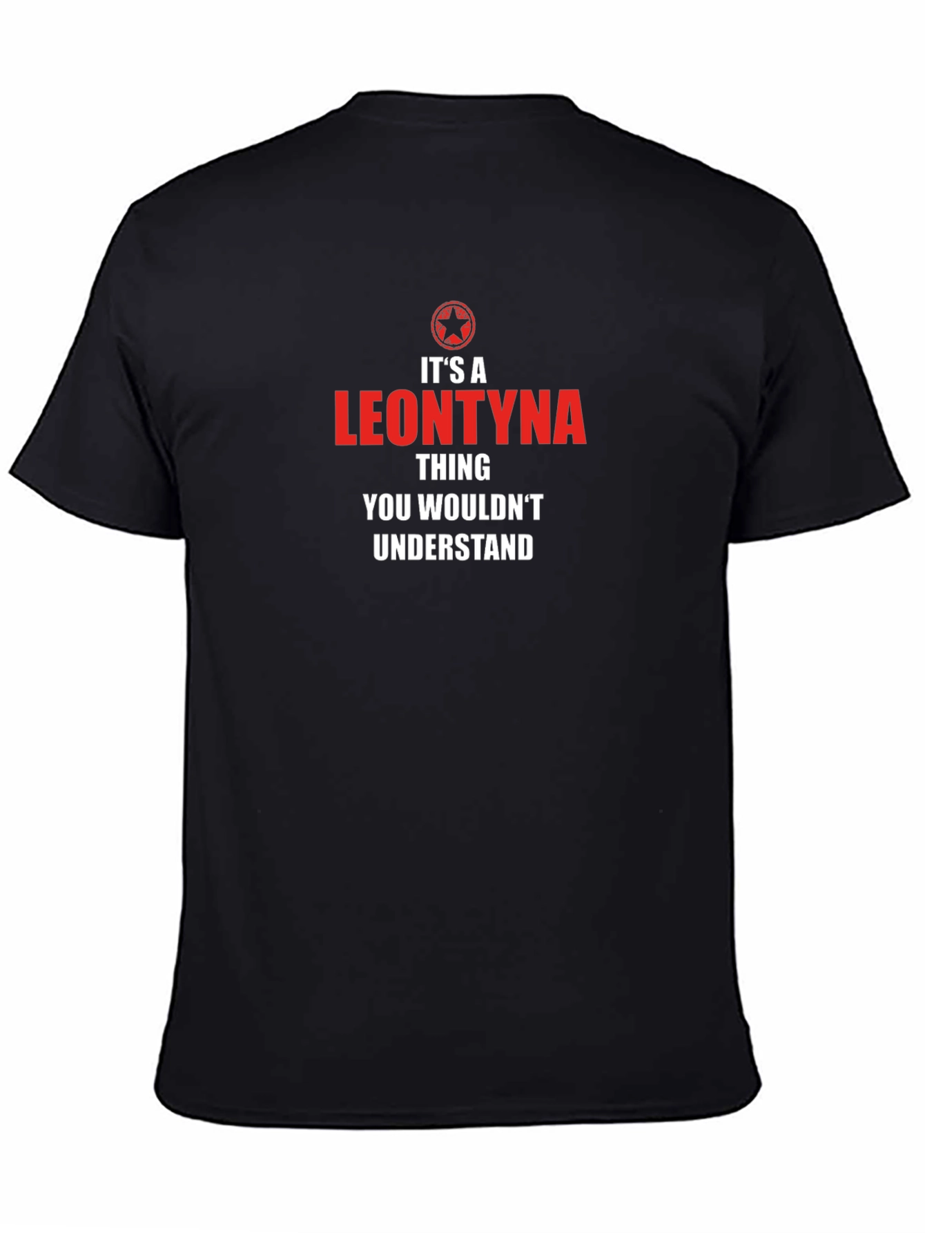 Black Leontyna Thing T-Shirt - You Wouldn't Understand view 4