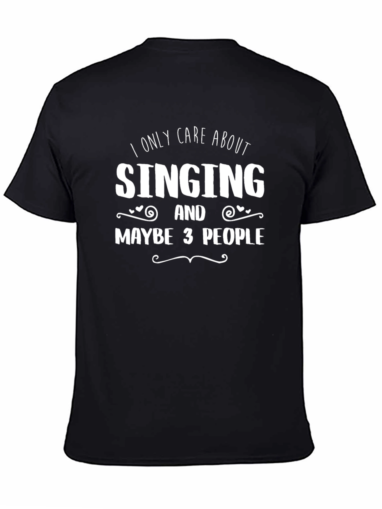 Black Singing Lover Graphic Tee view 4
