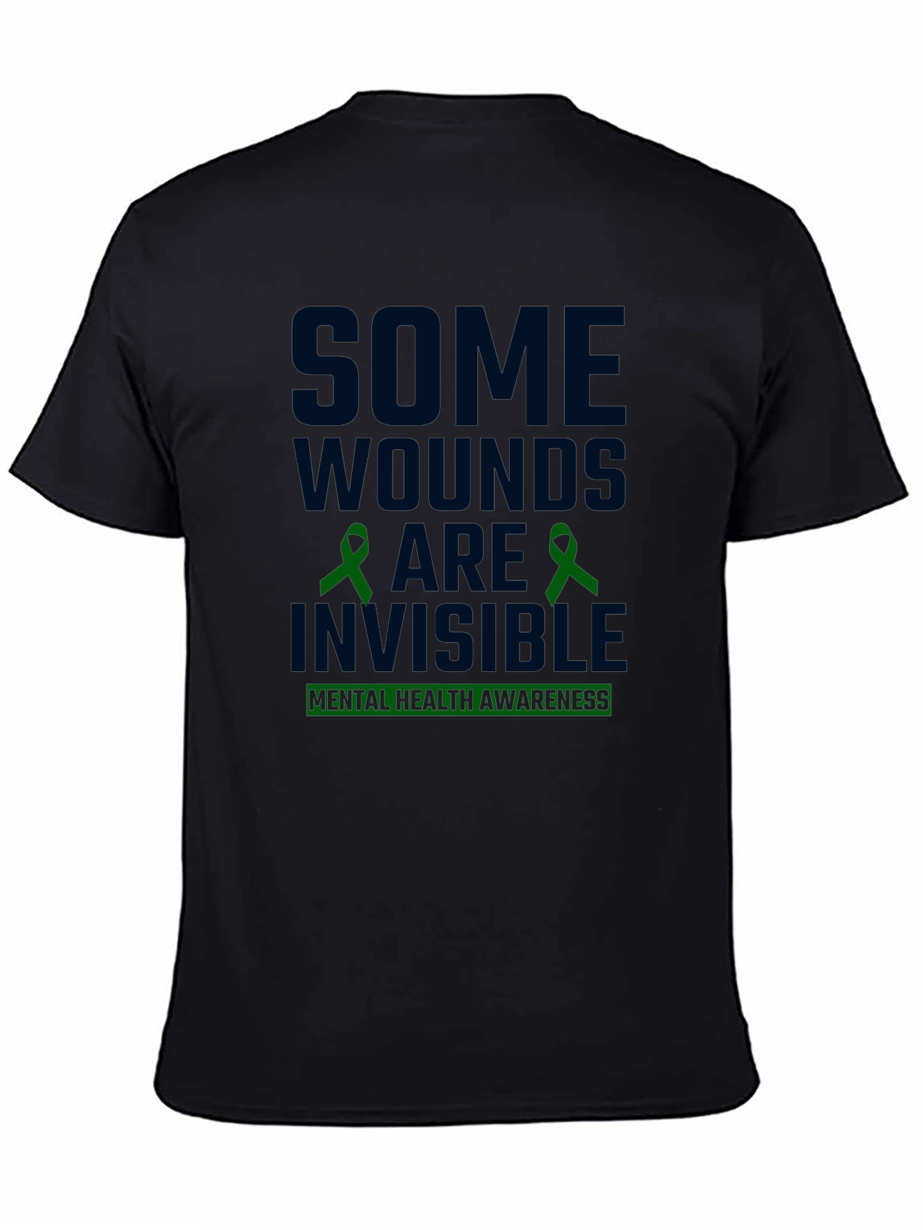 Black Mental Health Awareness T-Shirt view 4