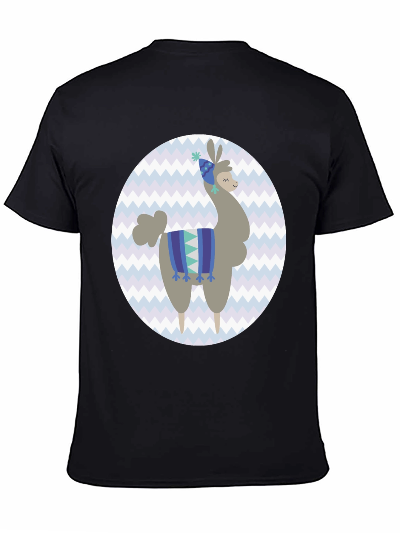 Black Llama Graphic Tee - Fun & Unique Style view 4