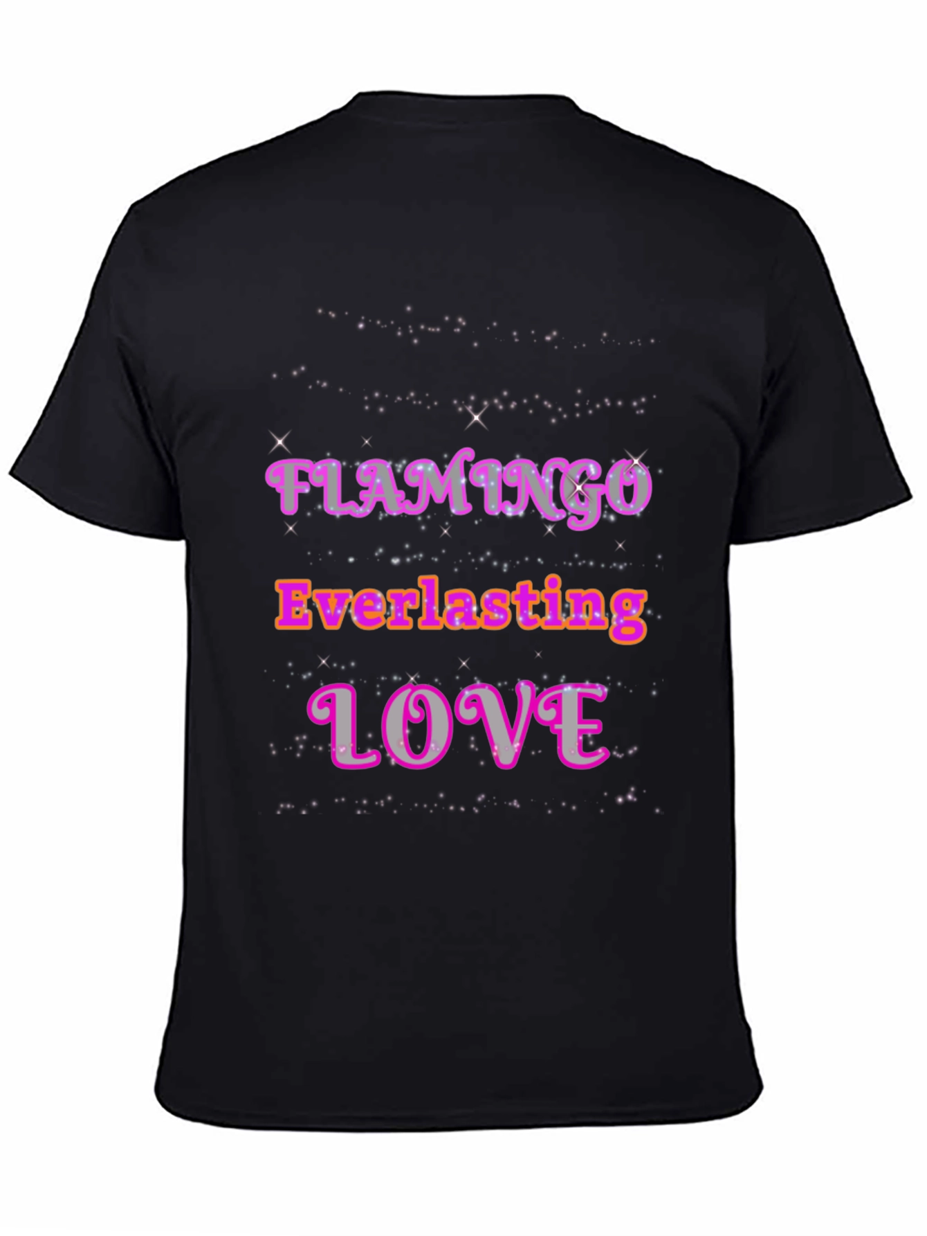 Black Flamingo Everlasting Love Graphic Tee view 4