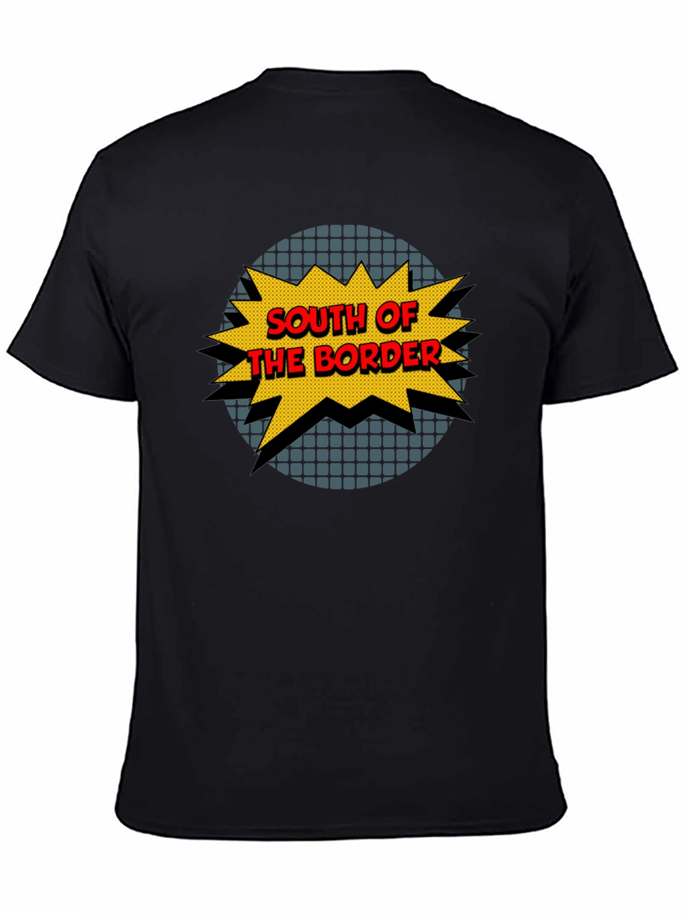 Black South of the Border Graphic Tee view 4