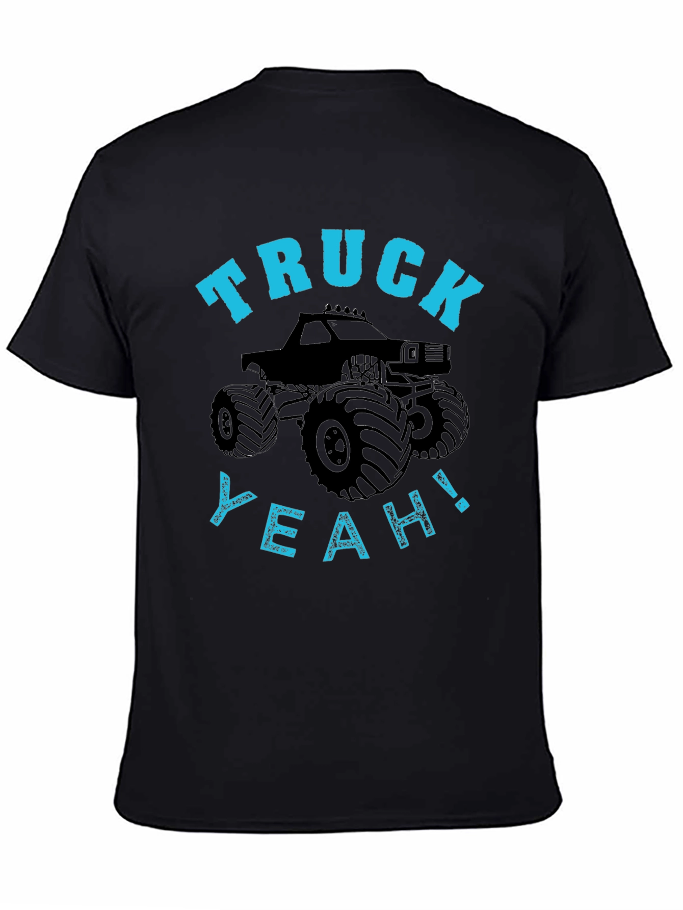 Black Truck Yeah! Graphic Tee view 4