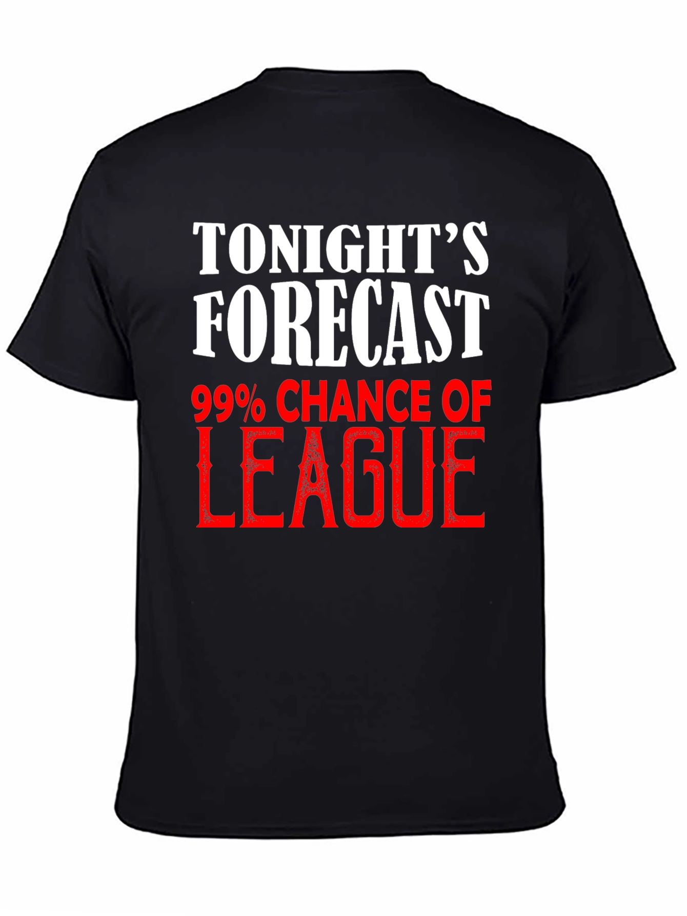 Black Funny League of Legends Gamer T-Shirt view 4