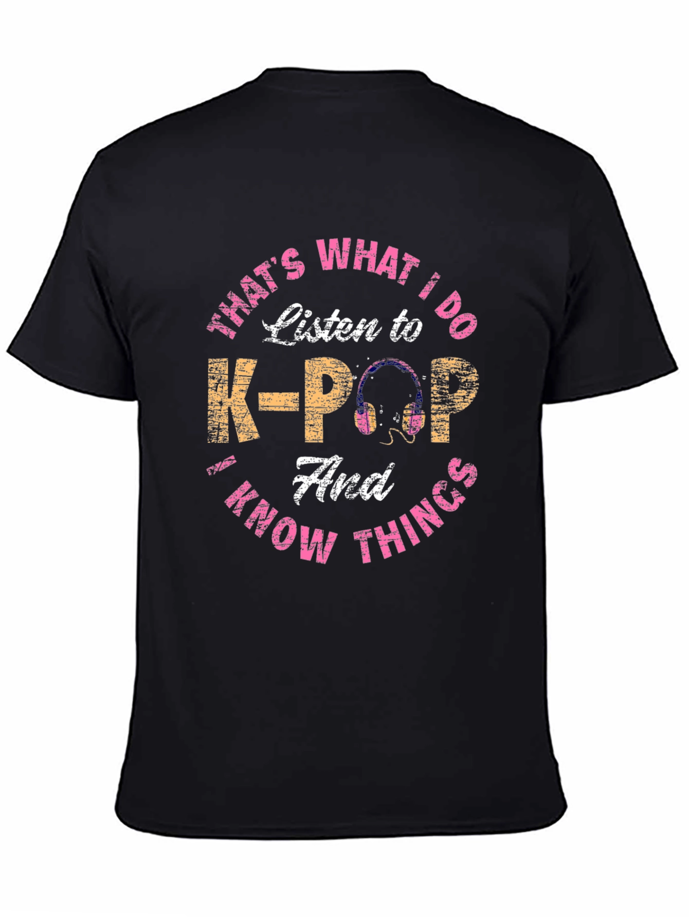 K-POP Listen and Know Things T-Shirt - 4
