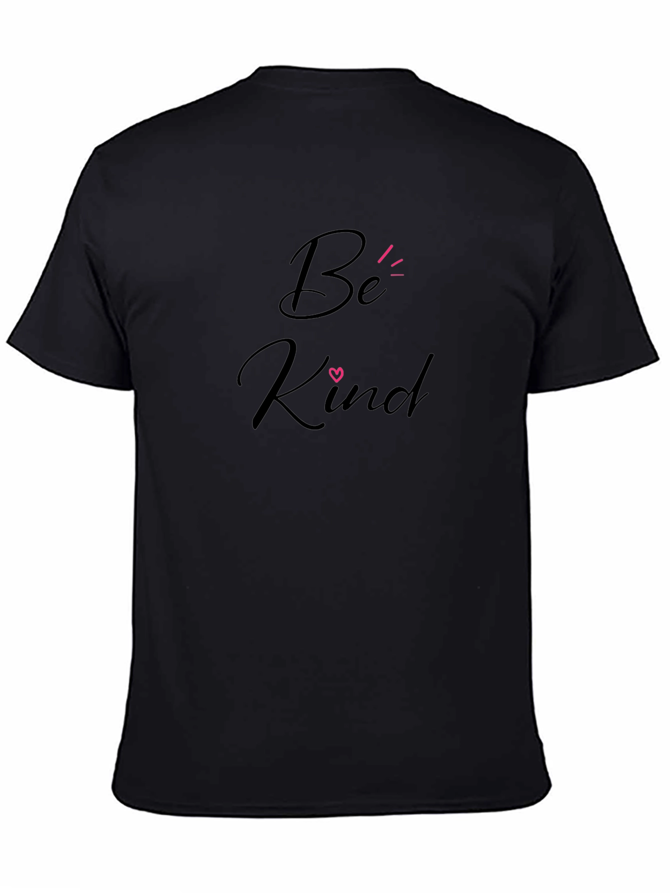 Black Be Kind Black Graphic Tee view 4