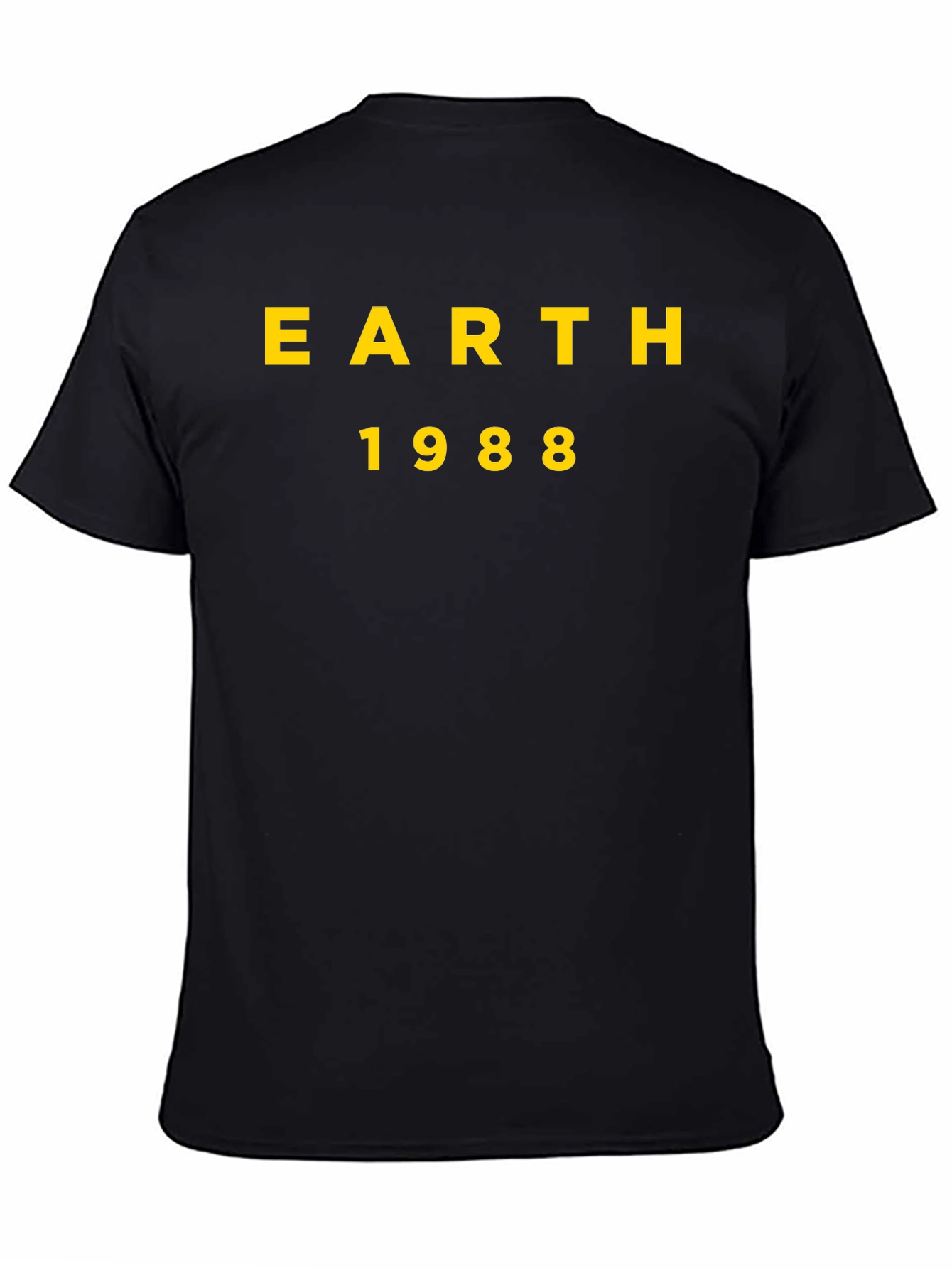 Black Earth 1988 Graphic T-Shirt - Black view 4