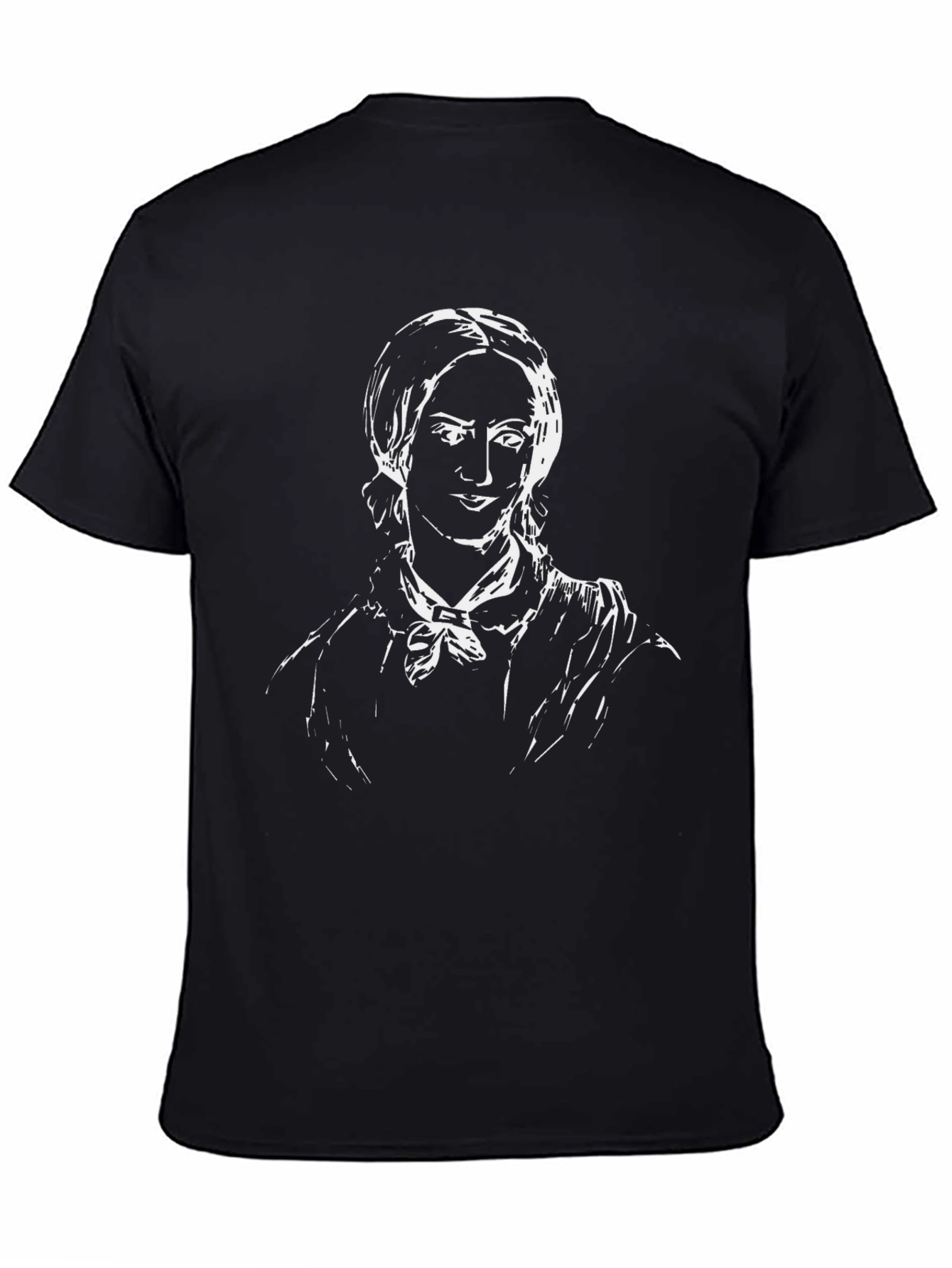 Black Literary Icon Graphic Tee - Black view 4