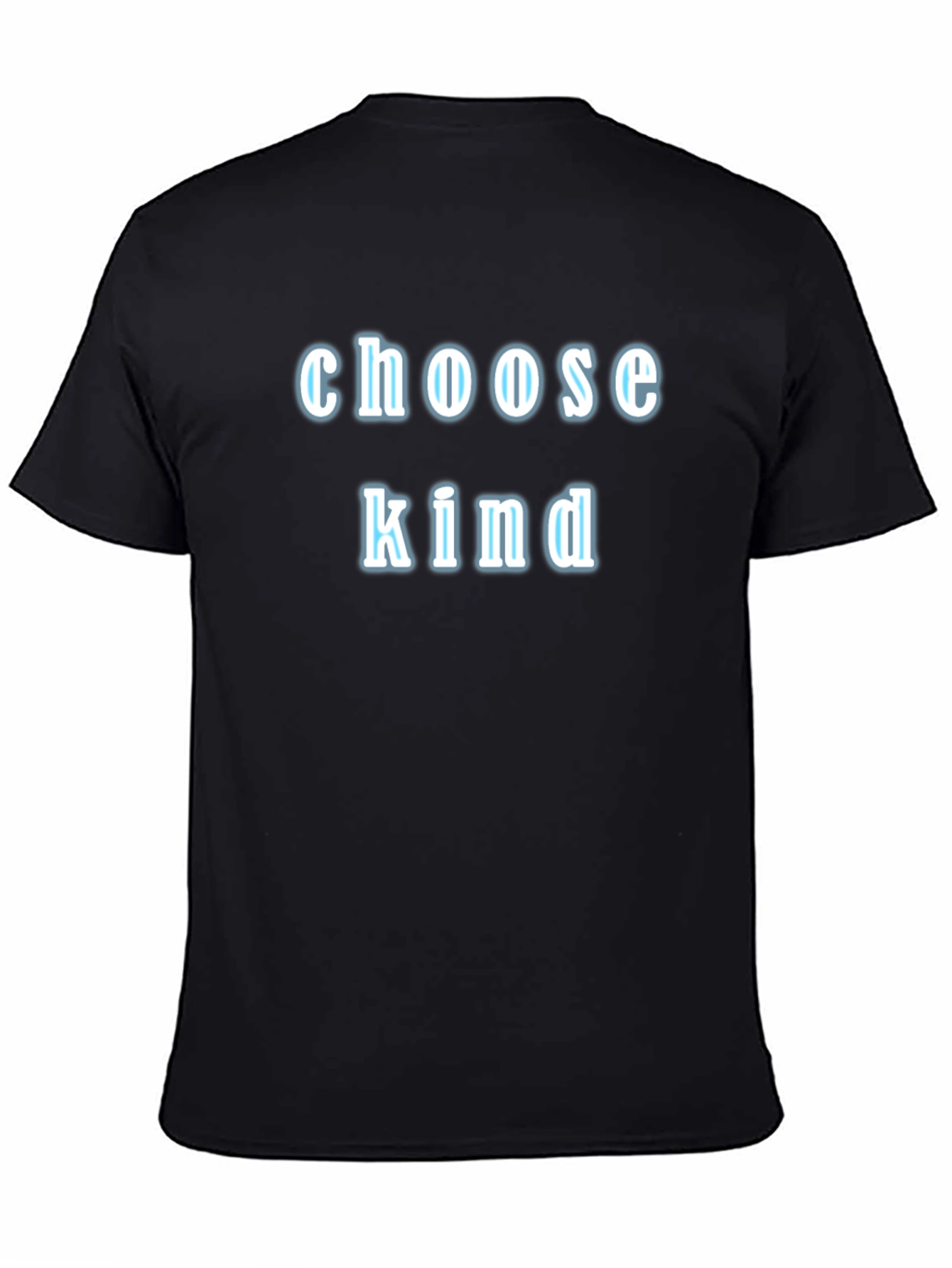Black Choose Kind T-Shirt - Inspiring Positive Message view 4