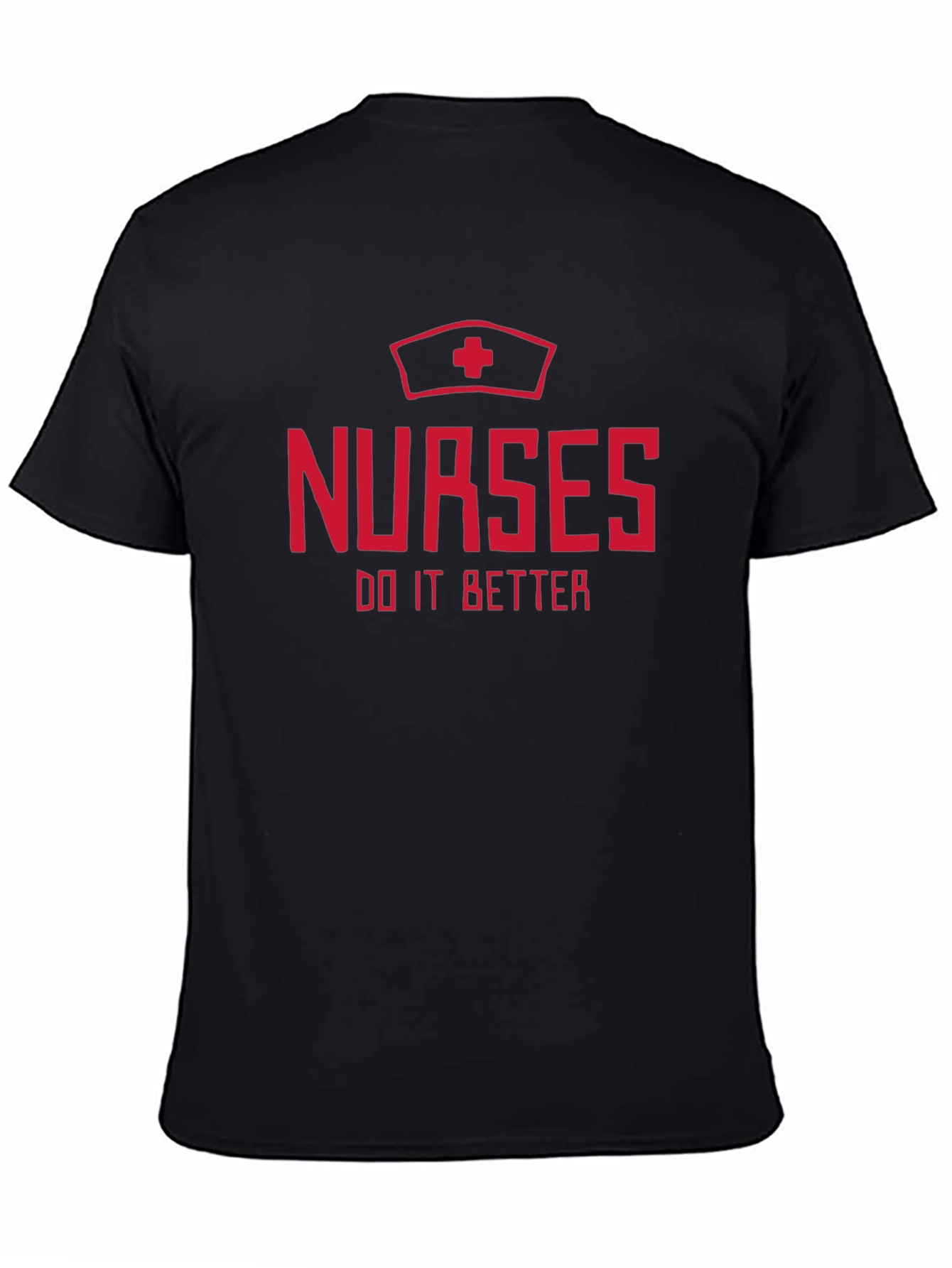 Black Nurses Do It Better T-Shirt - Nurse Apparel view 4