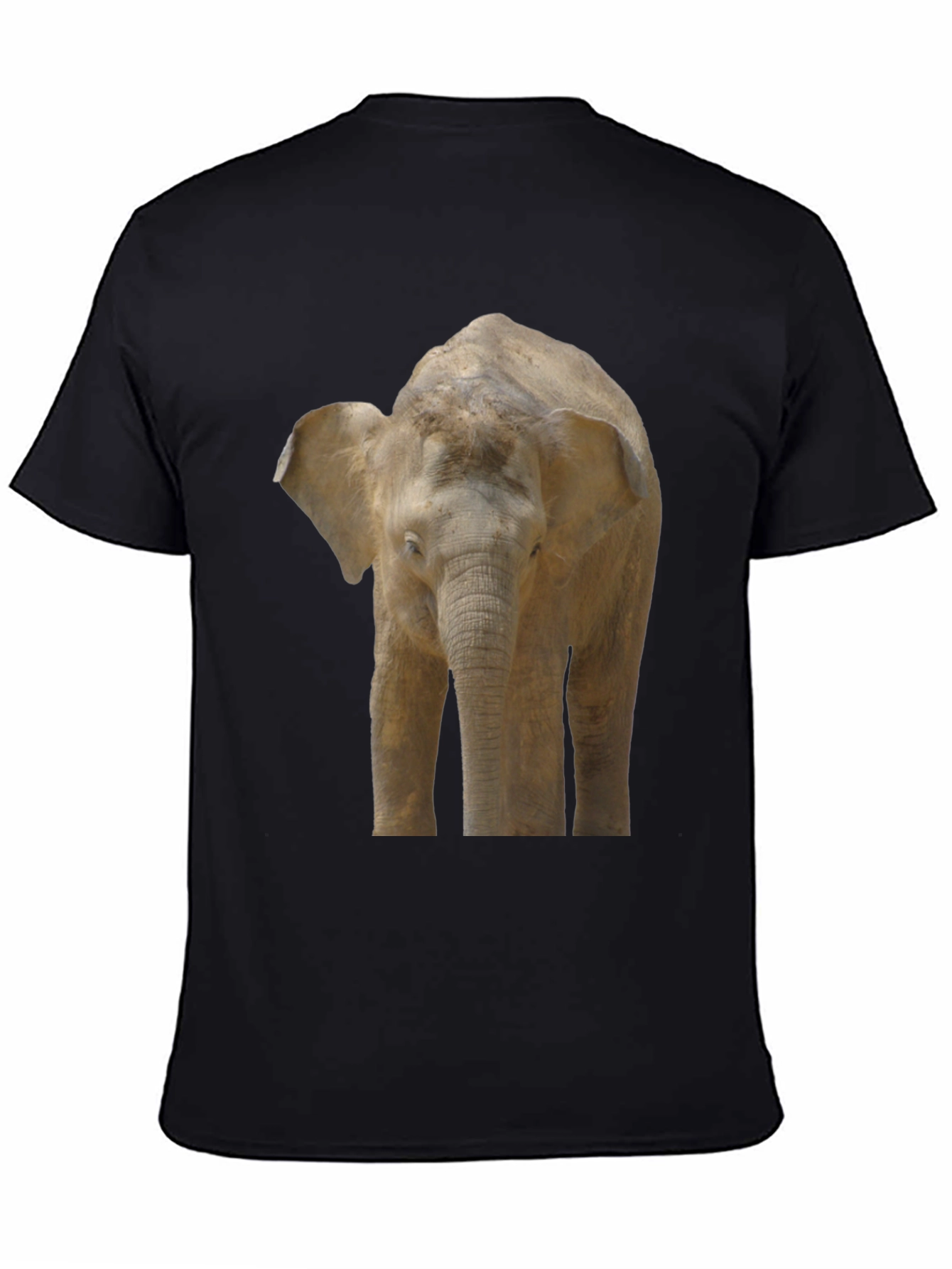 Black Elephant Graphic Tee - Casual Style view 4