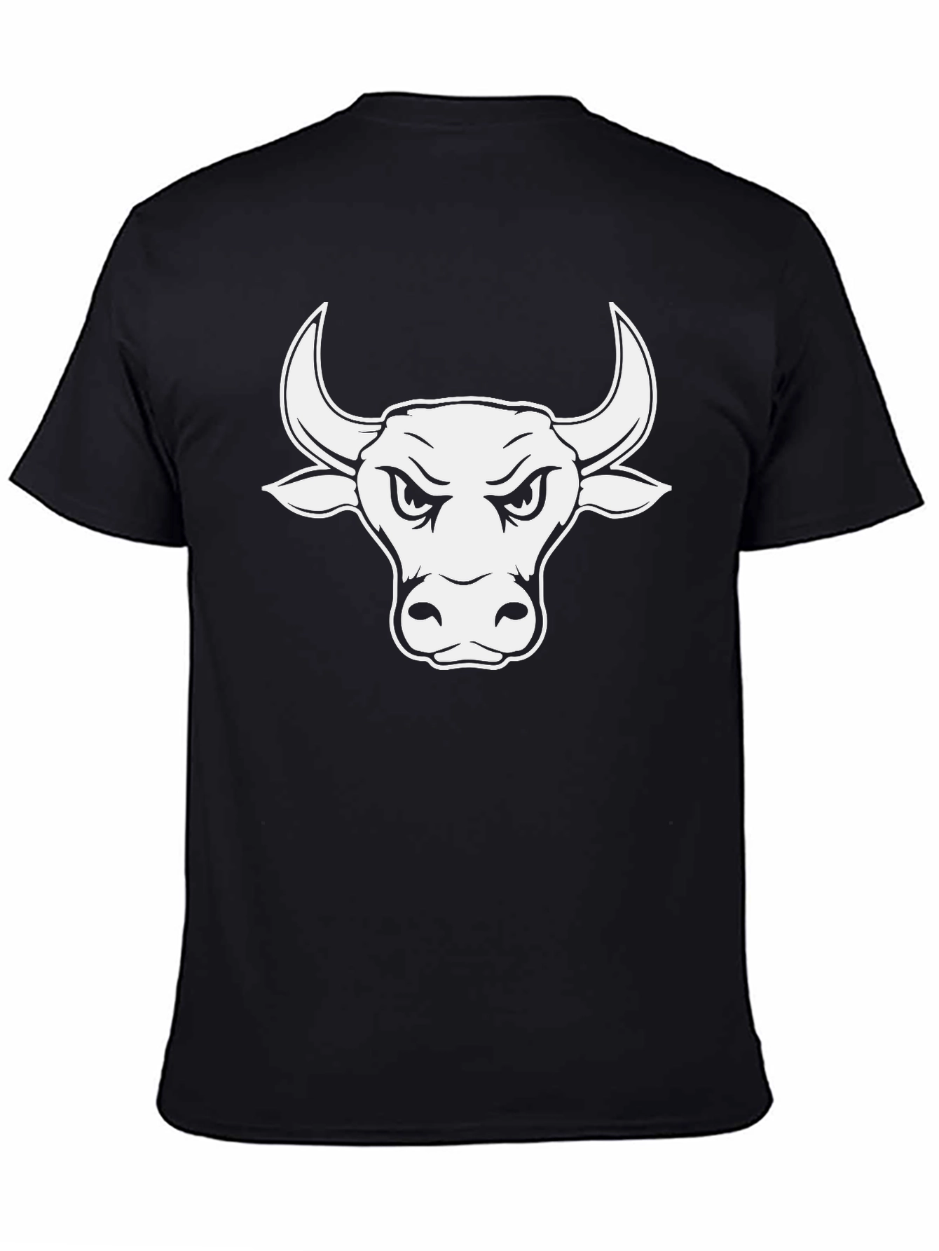 Black Black Bull Graphic Tee - Stylish Men's T-Shirt view 4