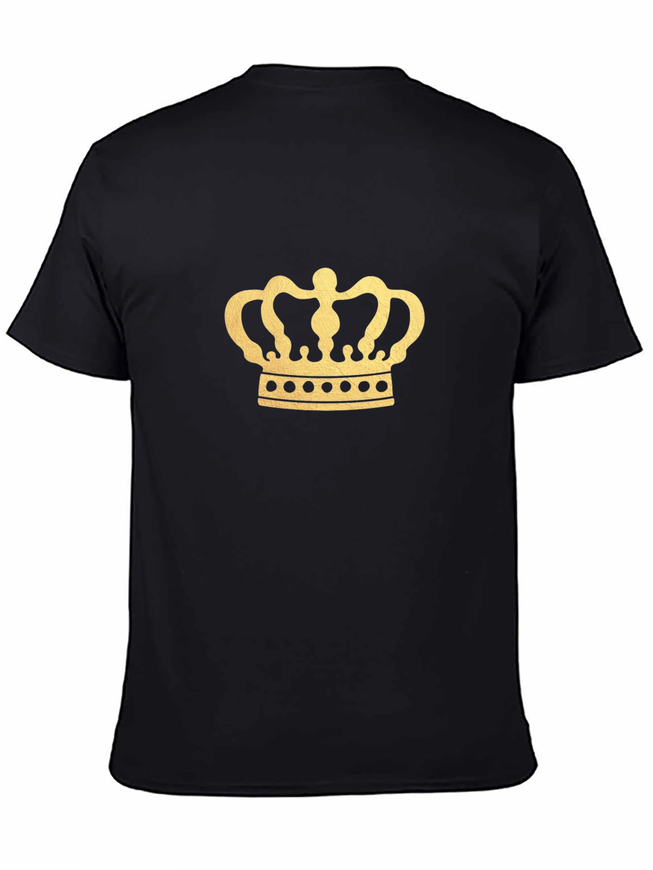 Black Crown Graphic Tee - Black view 4