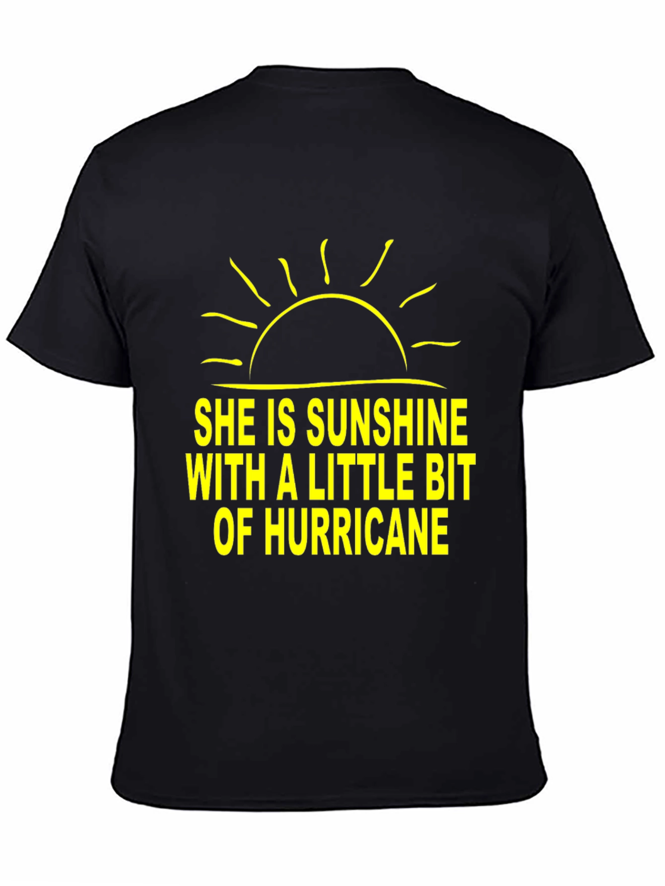 Black Sunshine Hurricane T-Shirt view 4