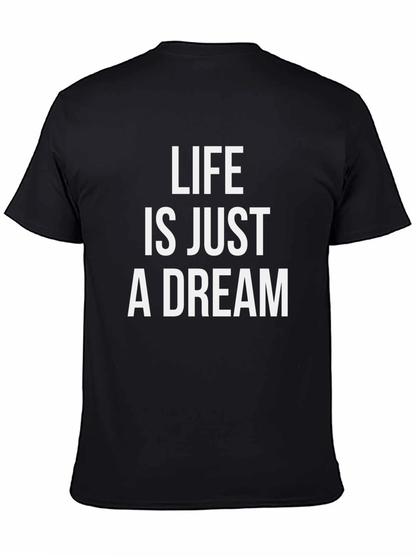 Black Life is Just a Dream Graphic T-Shirt view 4