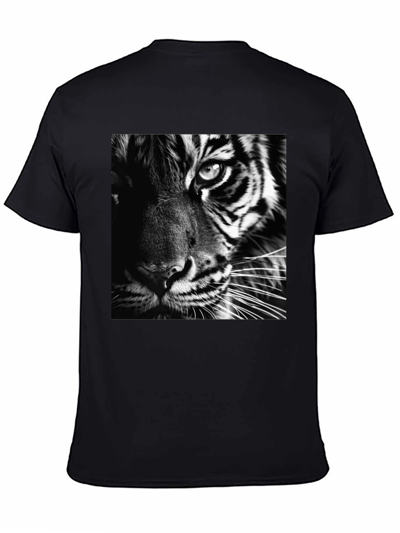 Black Black Tiger Graphic Tee - Men's Fashion view 4
