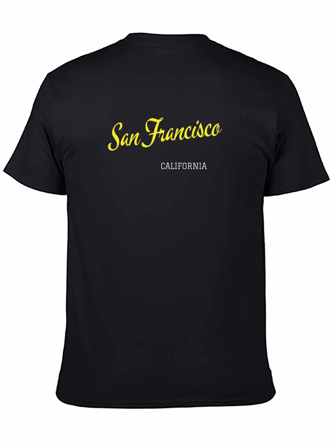 San Francisco California Black T-Shirt - 4