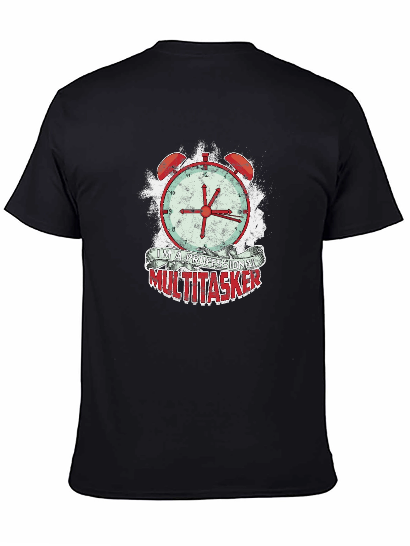 Black Professional Multitasker Graphic Tee view 4