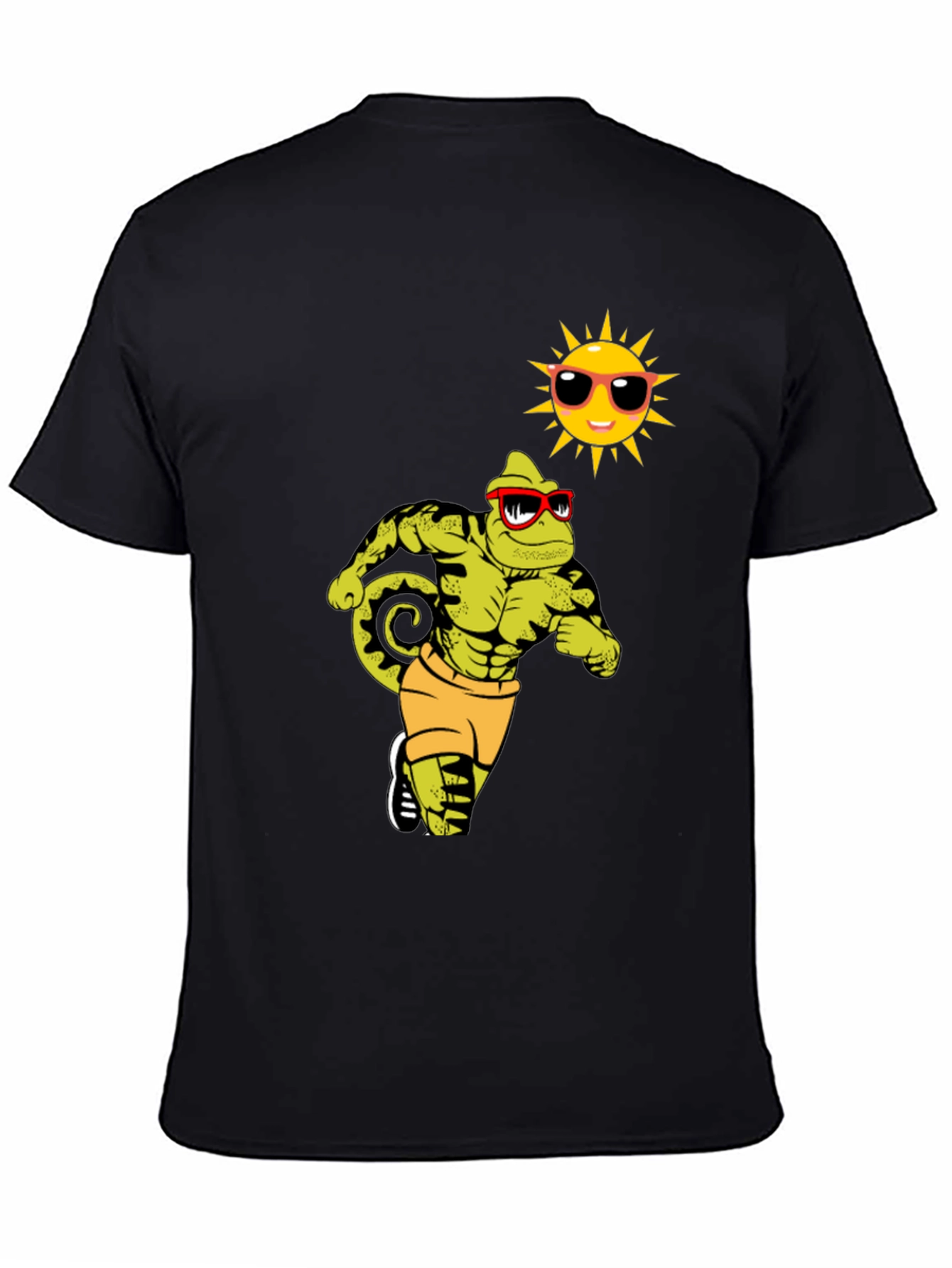 Black Turtle Power Graphic Tee view 4