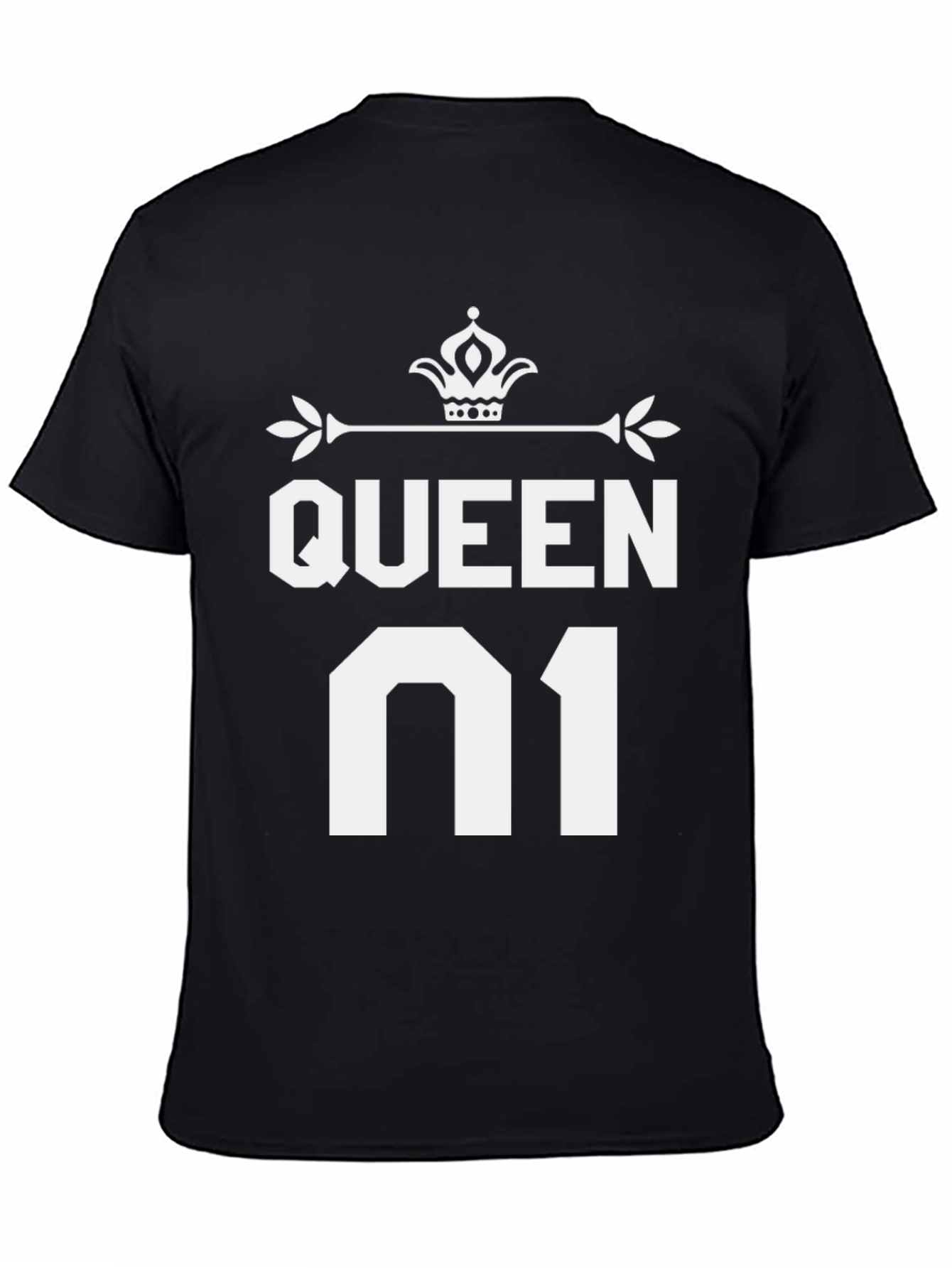 Black Queen N1 T-Shirt - Graphic Tee - Gift view 4