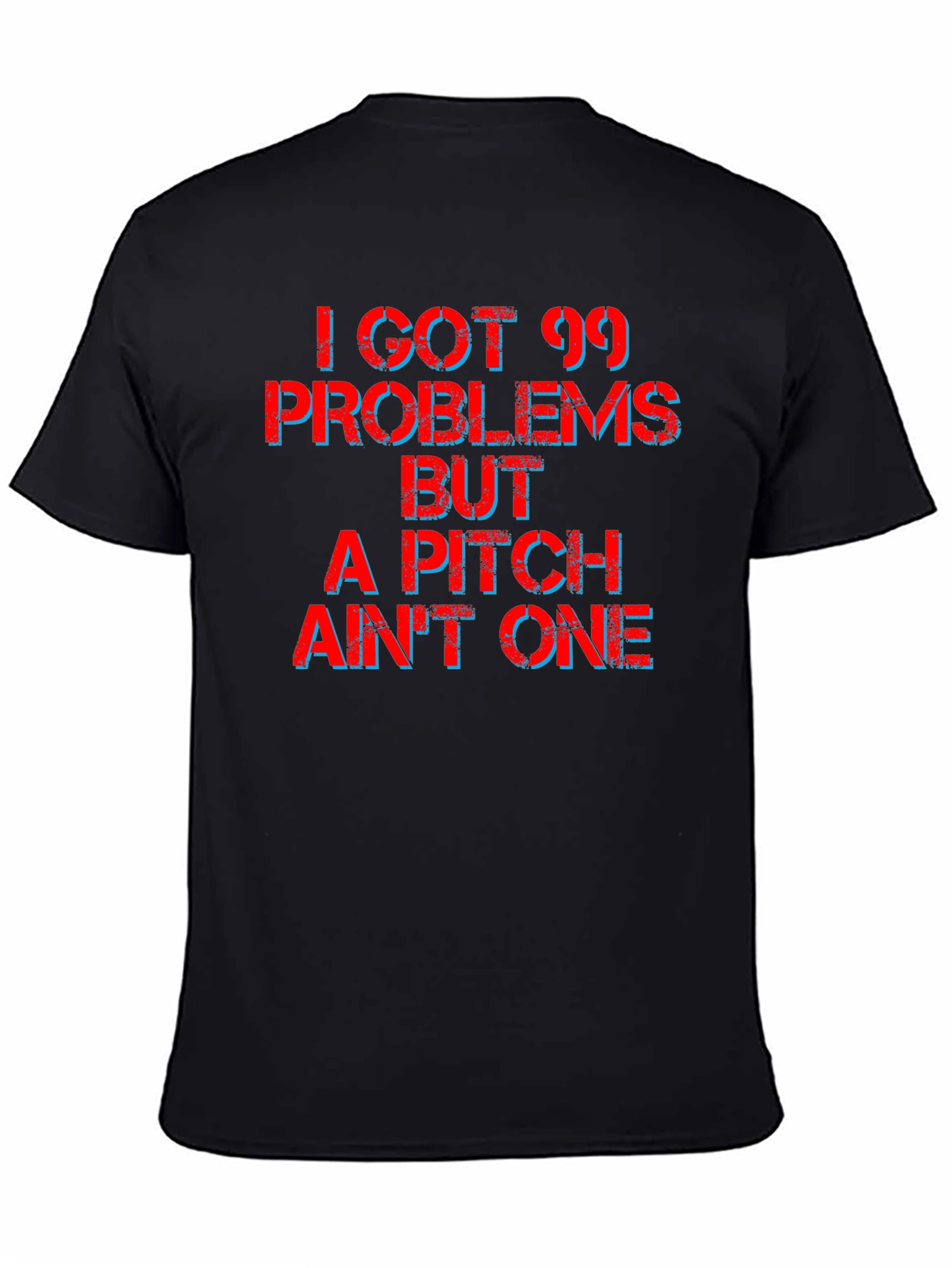 Black 99 Problems T-Shirt - Funny Novelty Tee view 4