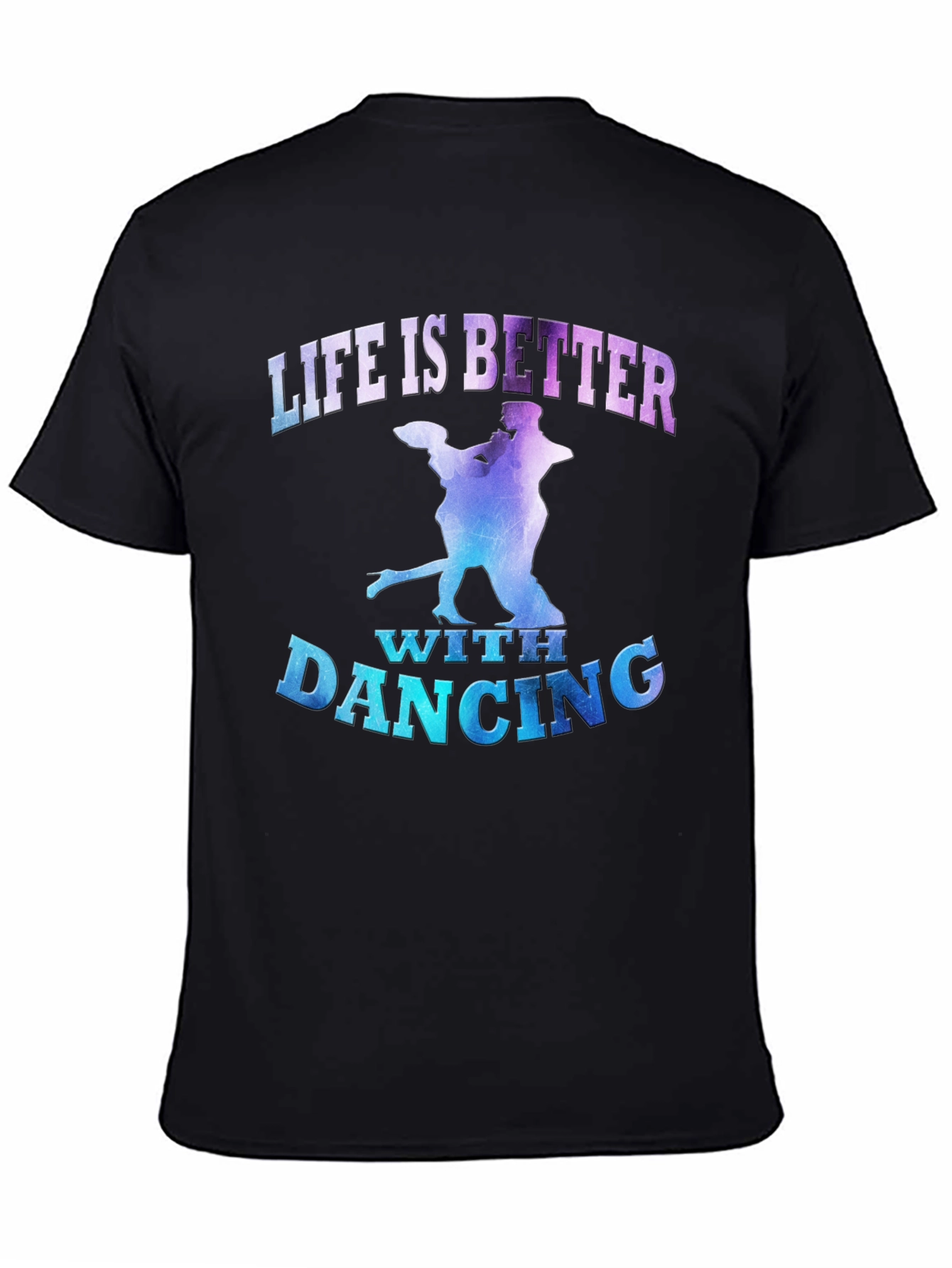 Black Life is Better with Dancing Graphic Tee view 4