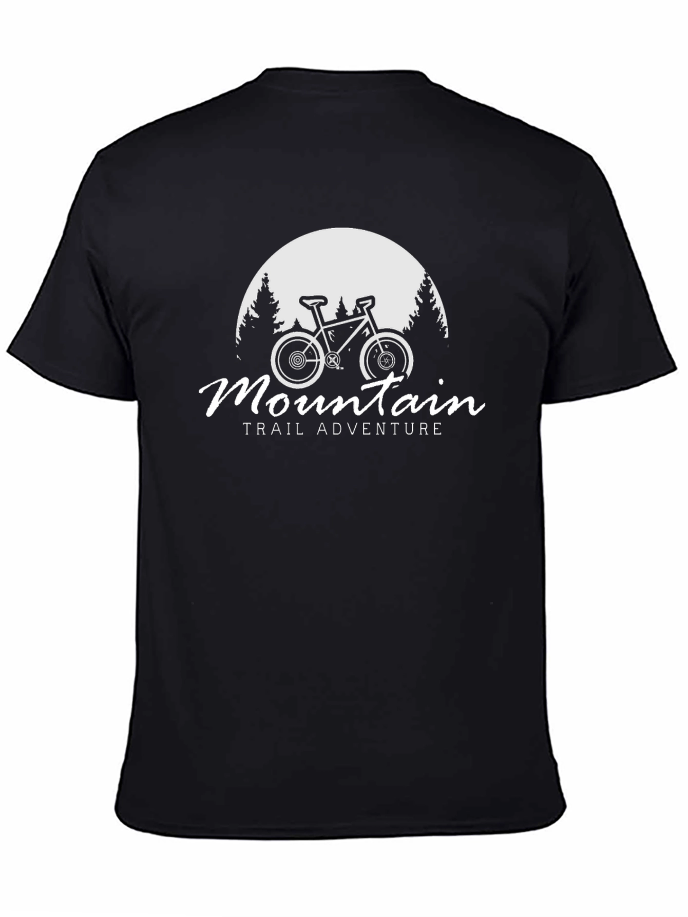 Black Mountain Trail Adventure Graphic T-Shirt view 4
