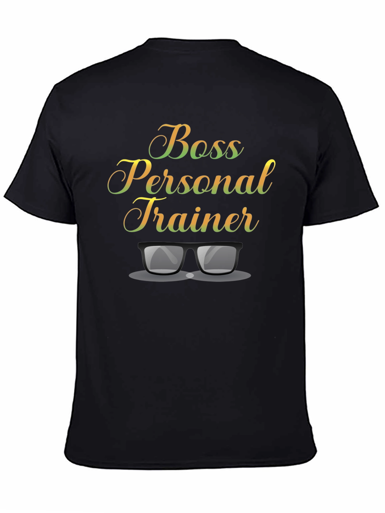 Black Boss Personal Trainer T-Shirt view 4