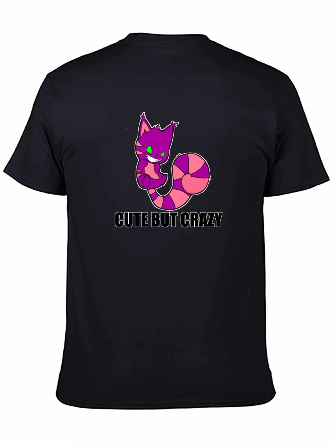 Cute But Crazy Cheshire Cat T-Shirt - 4