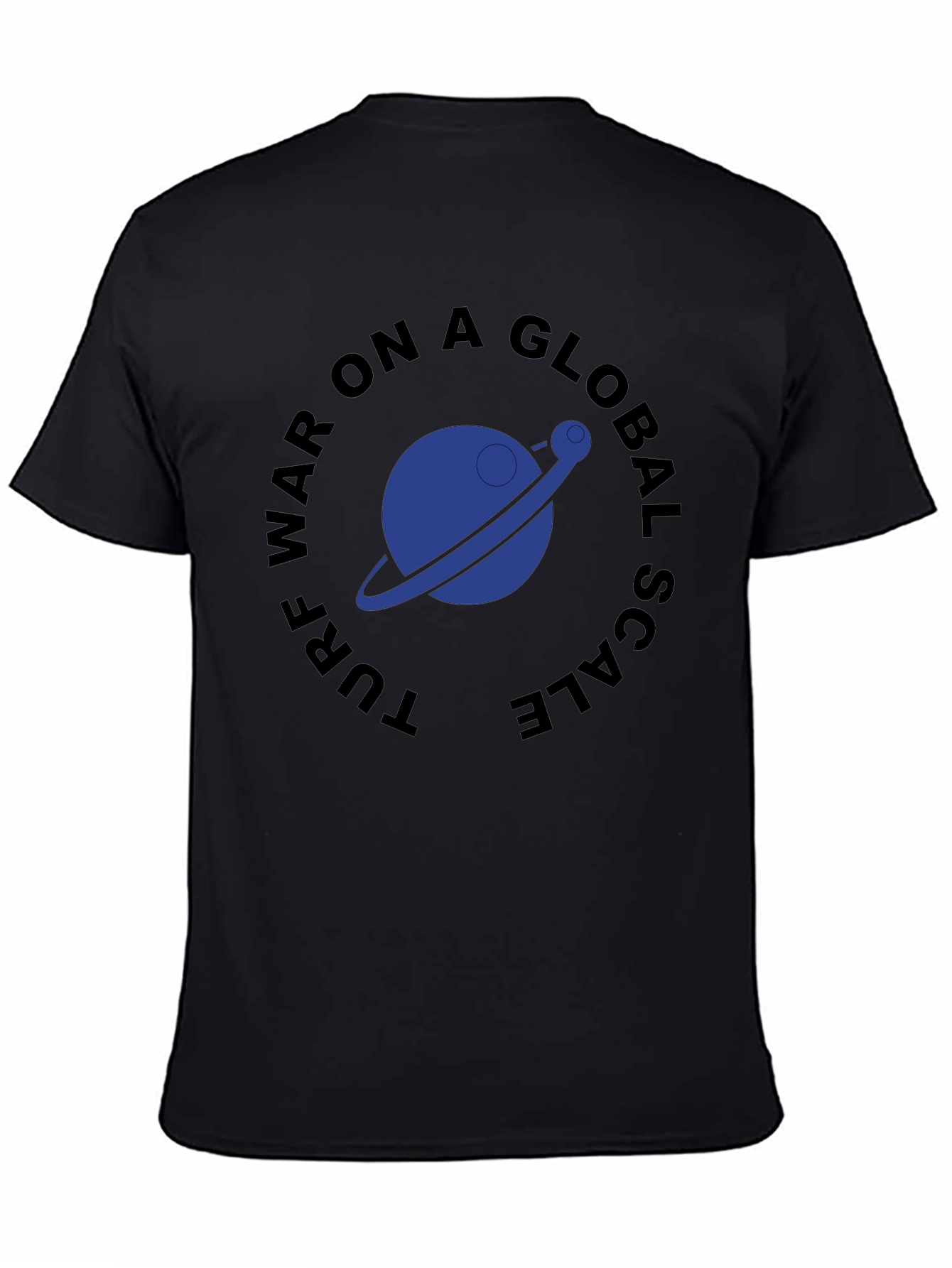 Black Turf War Global Scale Graphic T-Shirt view 4