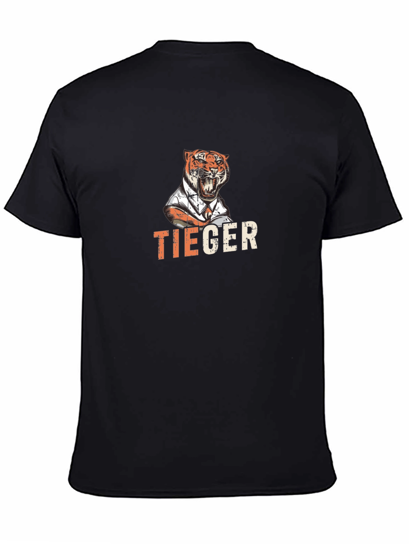 Black Tieger T-Shirt - Tiger Business view 4