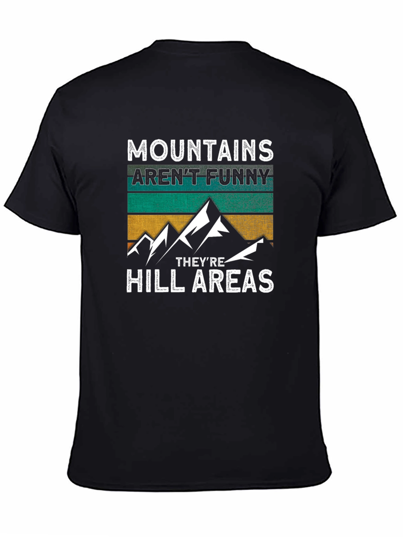 Black Mountains Aren't Funny Graphic Tee view 4