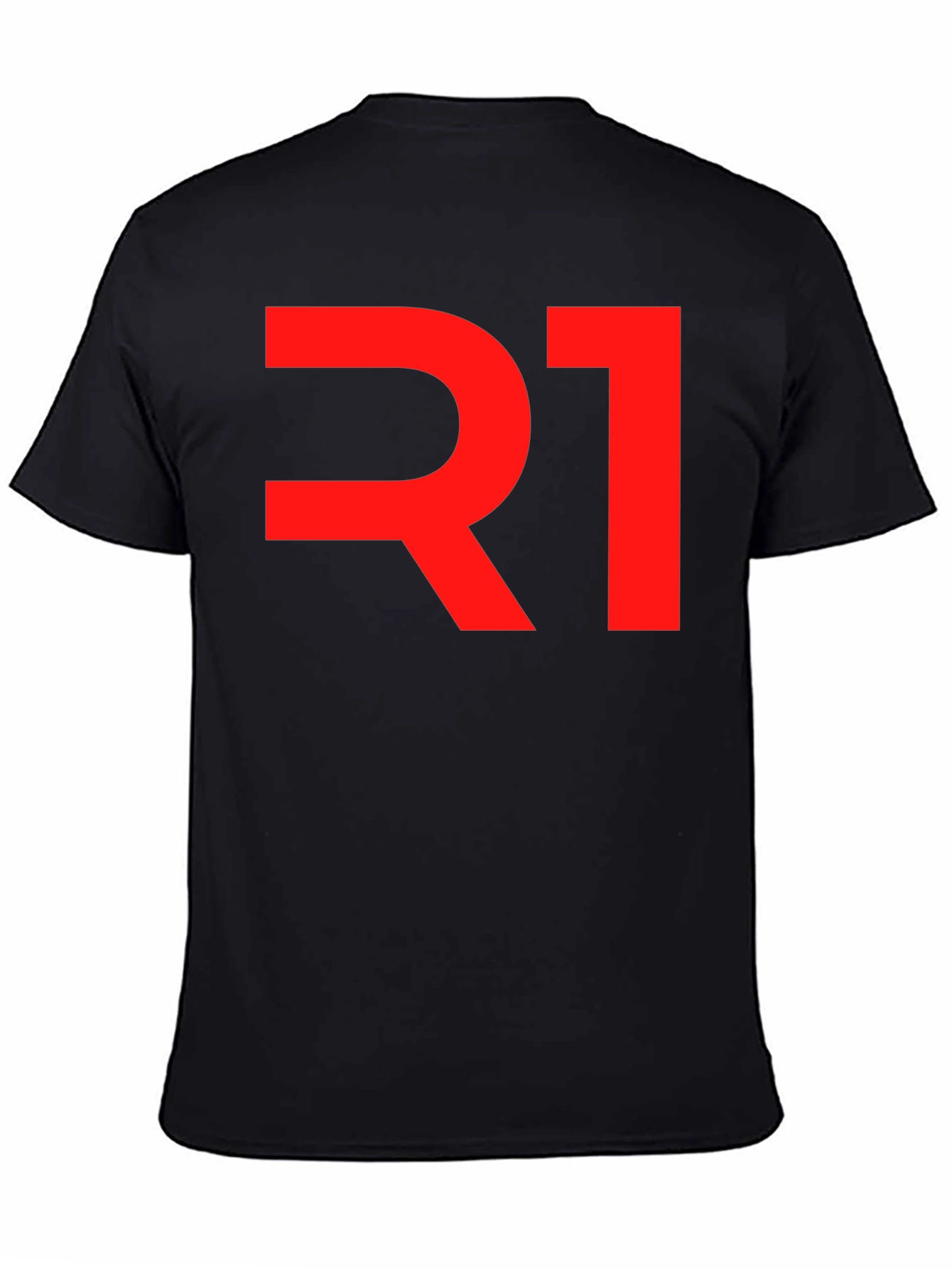 Black Bold R1 Graphic Tee - Statement Style view 4