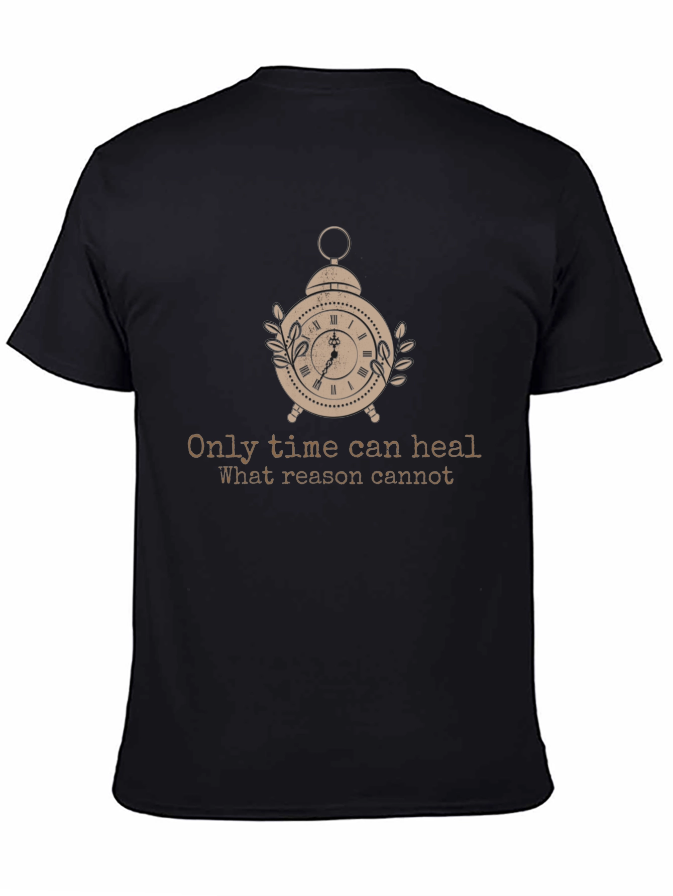Time Heals Tee - Stylish Graphic Print T-Shirt - 4