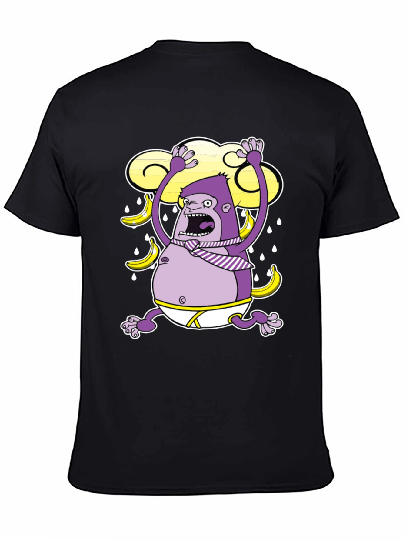 Black Banana Rain Gorilla T-Shirt view 4