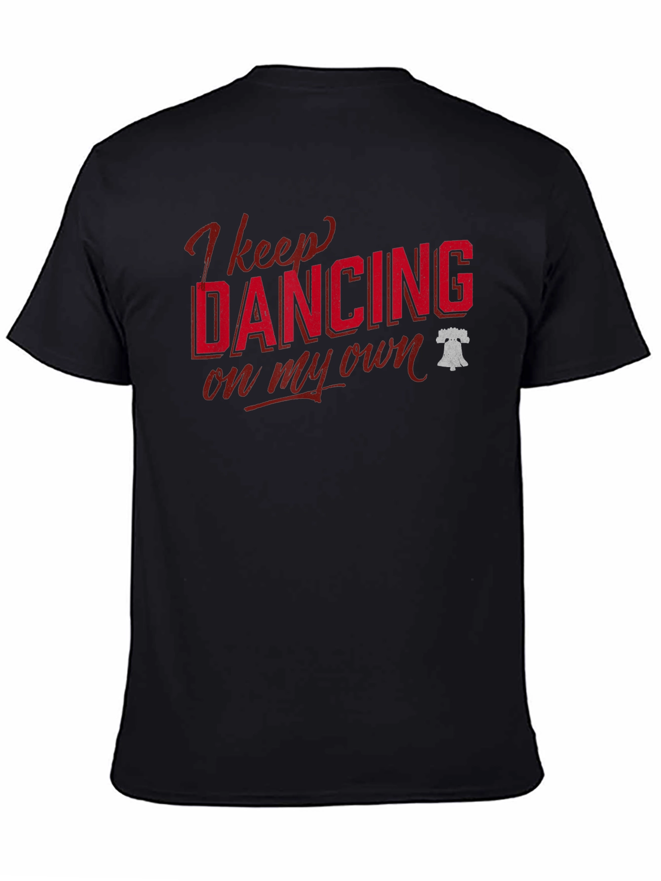 Black I Keep Dancing On My Own Graphic Tee view 4