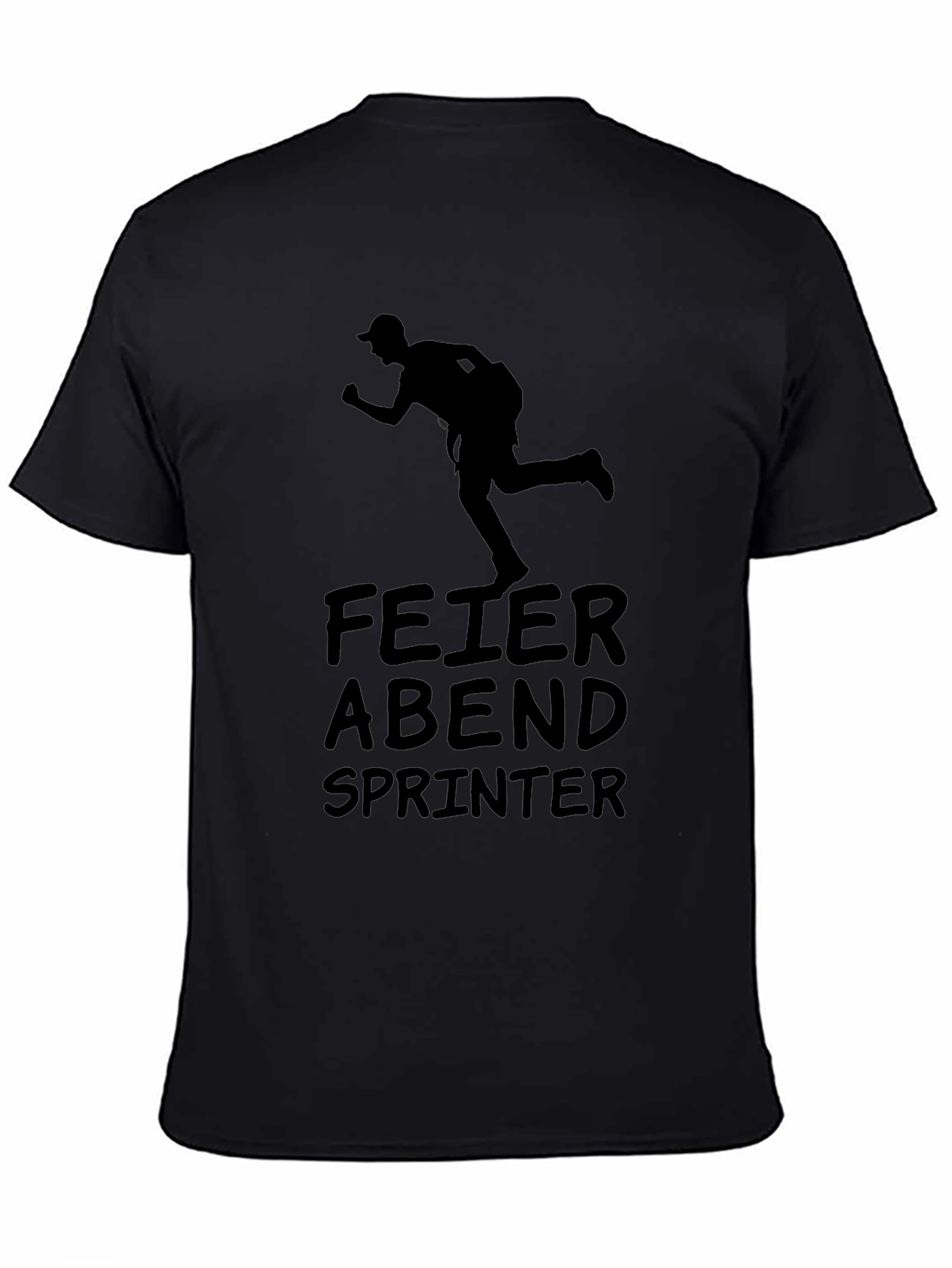 Black Feierabend Sprinter Black Graphic Tee view 4