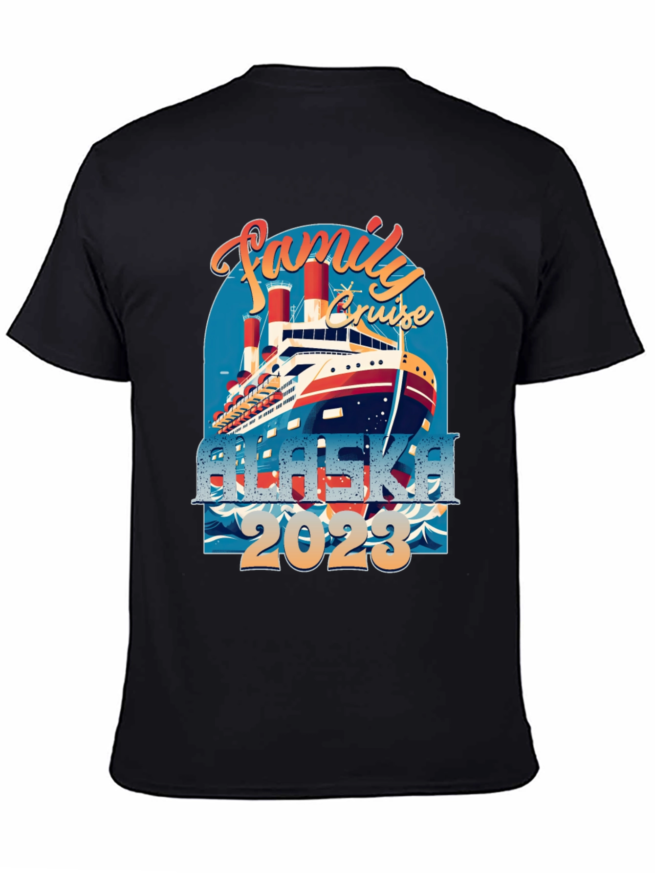 Family Alaska Cruise 2023 T-Shirt - 4