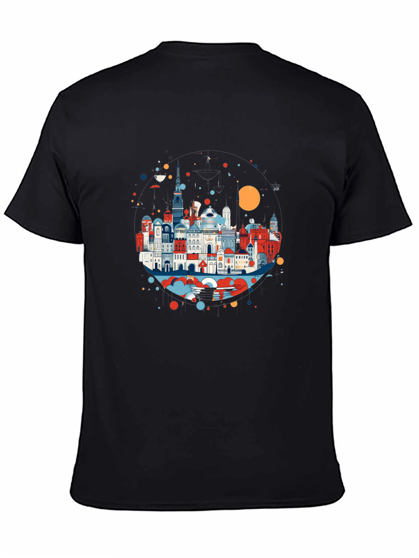 Cityscape Graphic Tee - Urban Style - 4