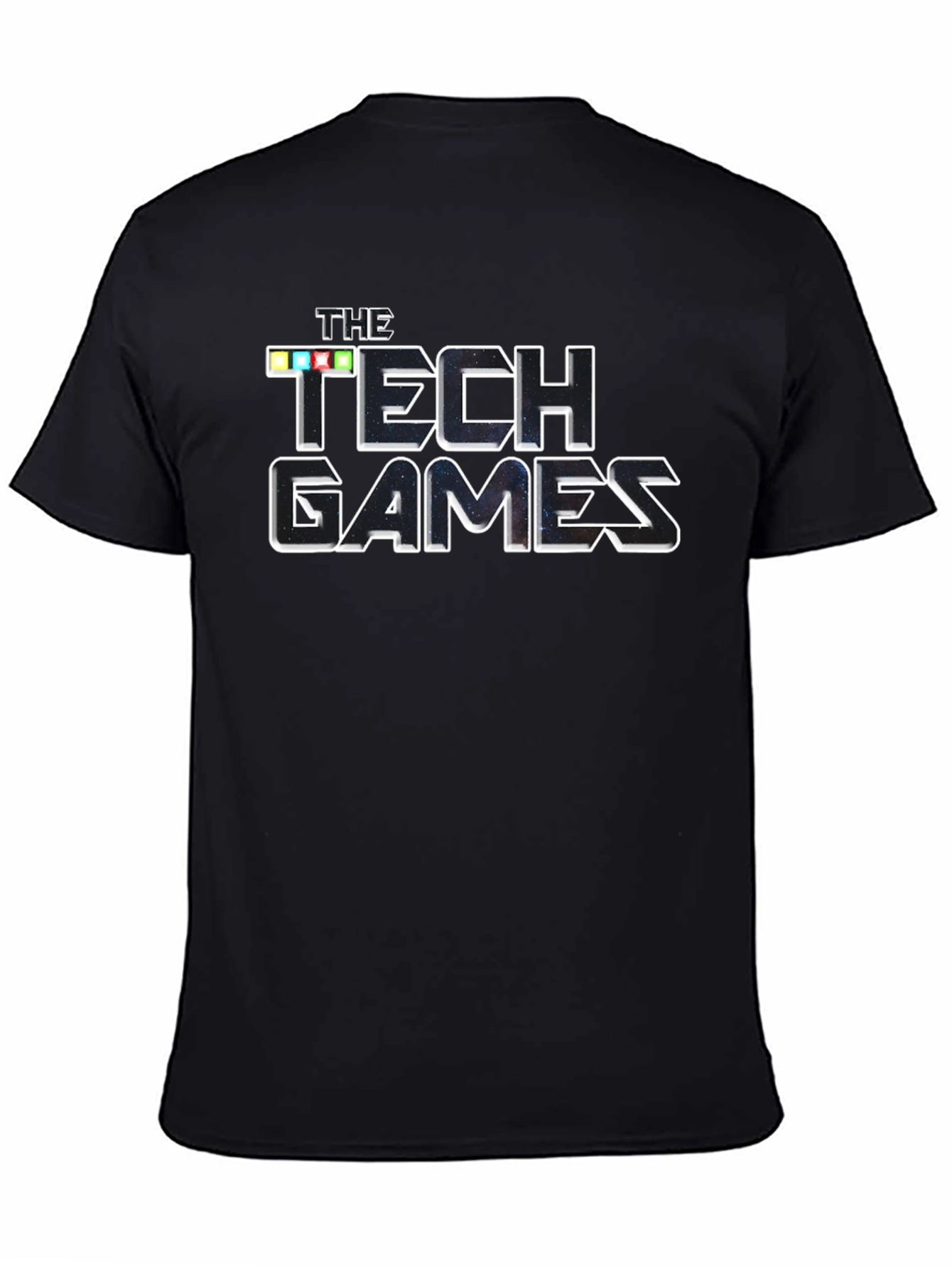 Black The Tech Games T-Shirt - Black view 4