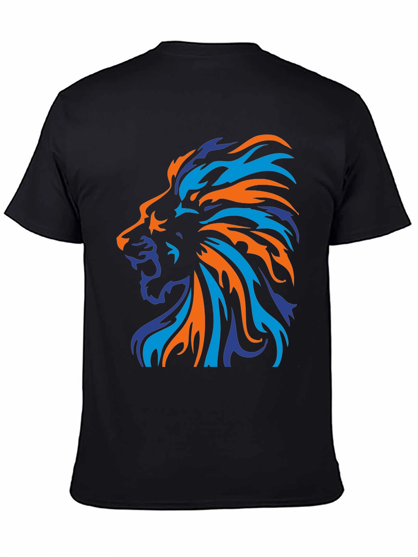 Black Lion Graphic Tee - Bold Style, Soft Comfort view 4
