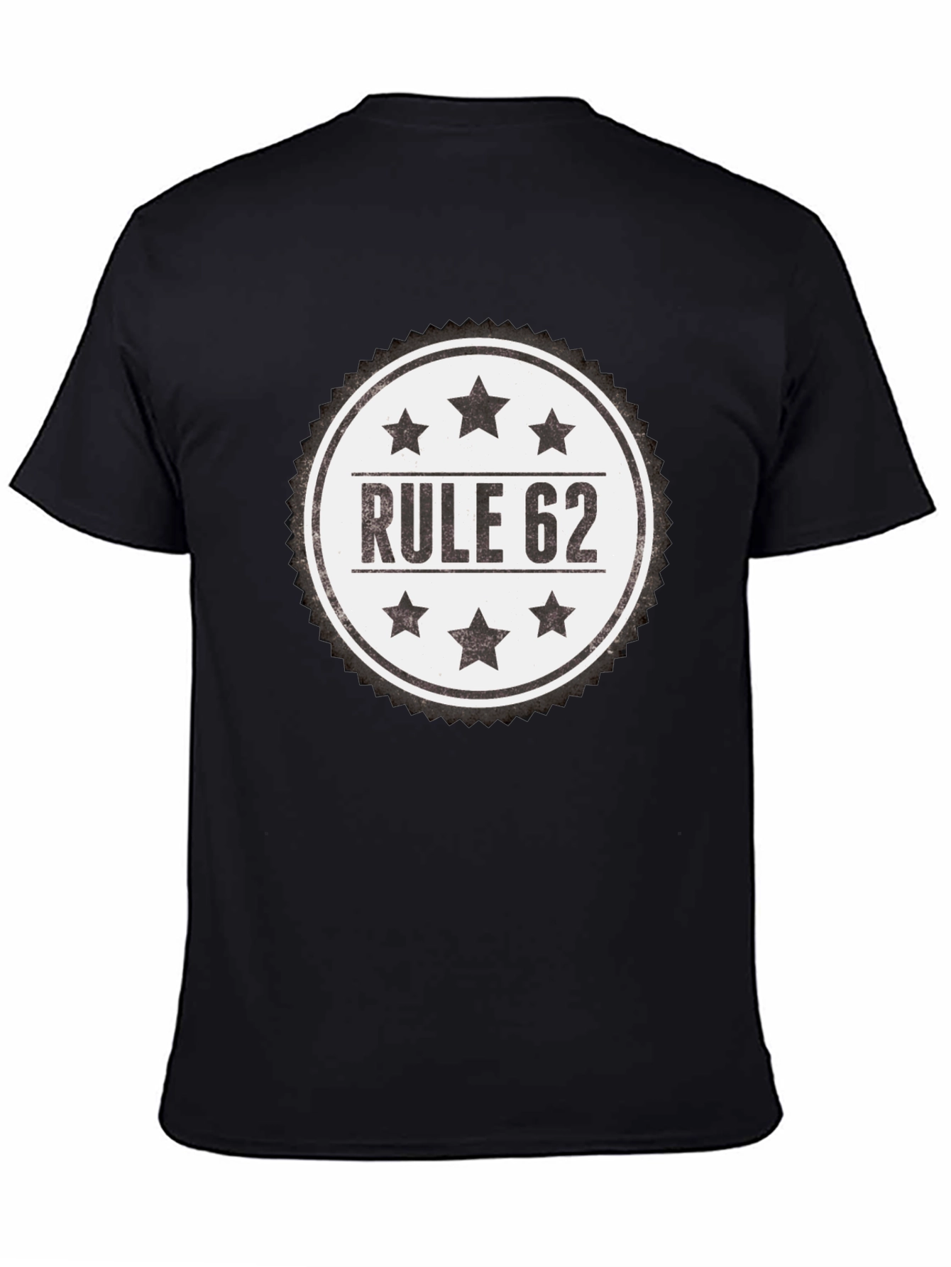 Black Rule 62 Graphic T-Shirt - Relaxed Fit view 4