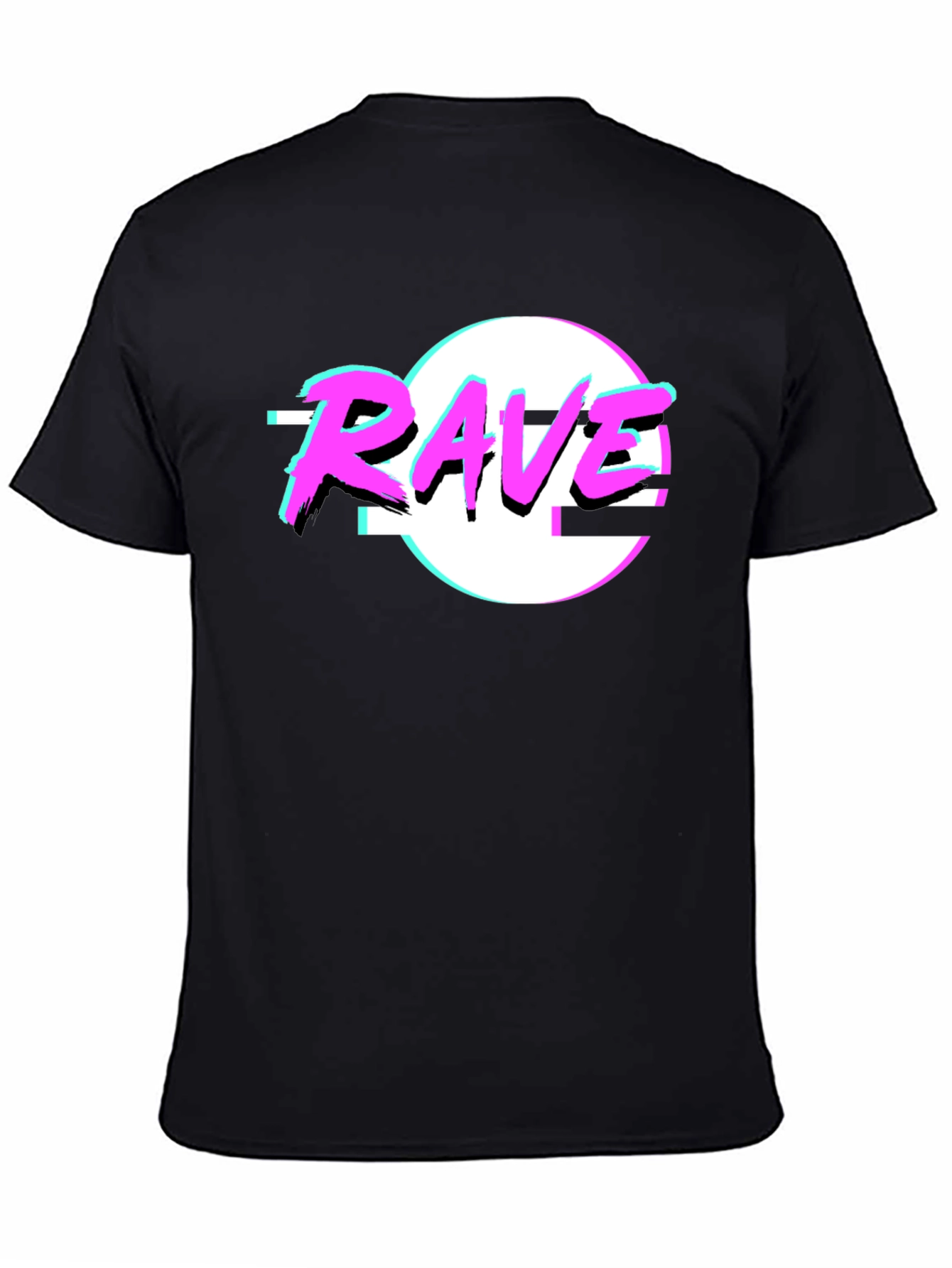 Rave Retro T-Shirt - 80s Neon Design - 4