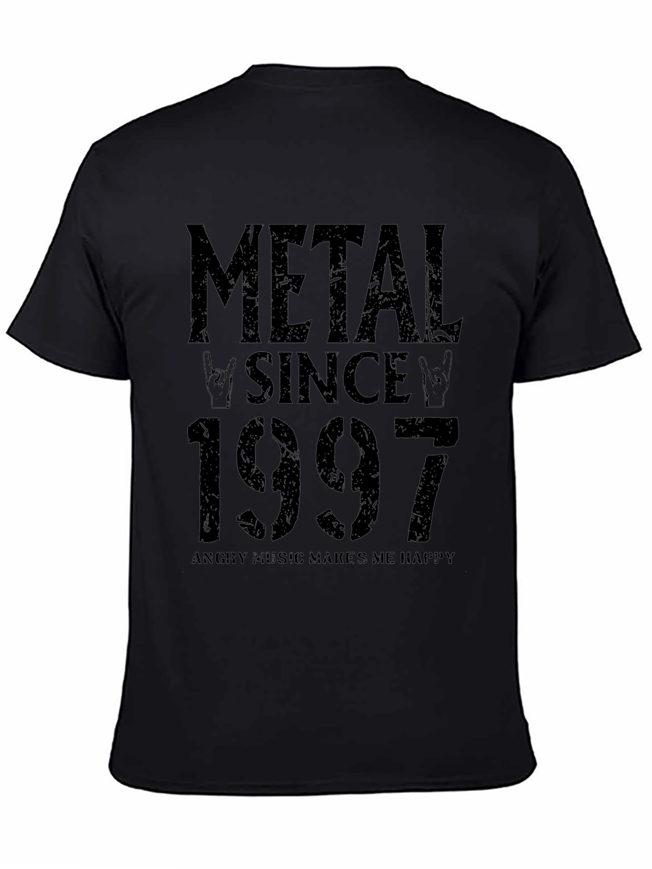 Black Metal Since 1997 Graphic T-Shirt view 4