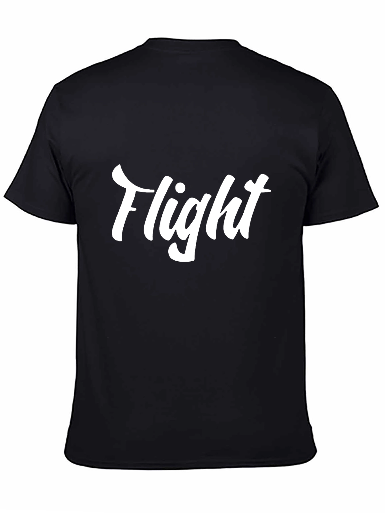 Black Flight Graphic Tee - Premium Soft Cotton T-Shirt view 4