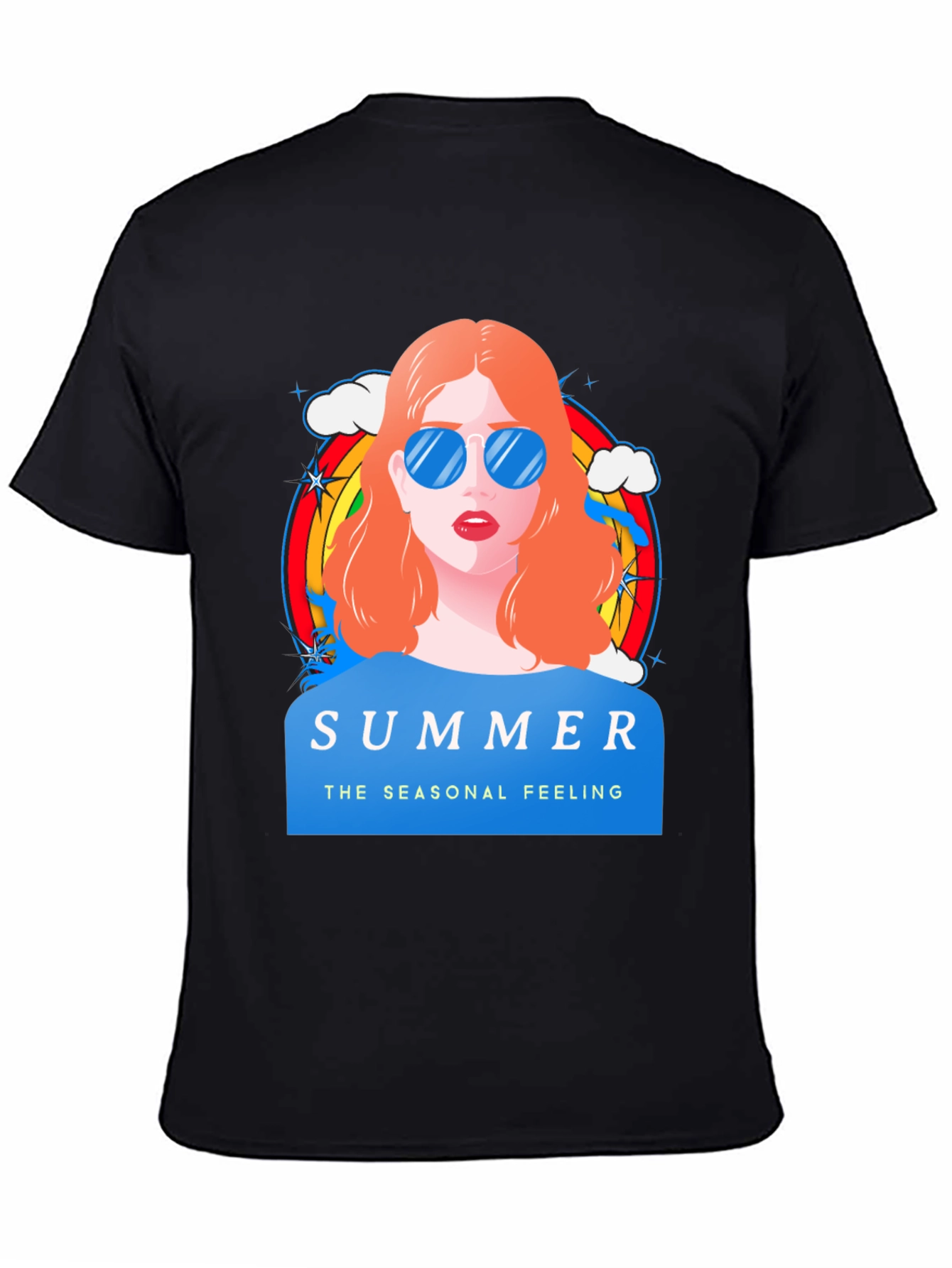 Summer Feeling Graphic T-Shirt - 4