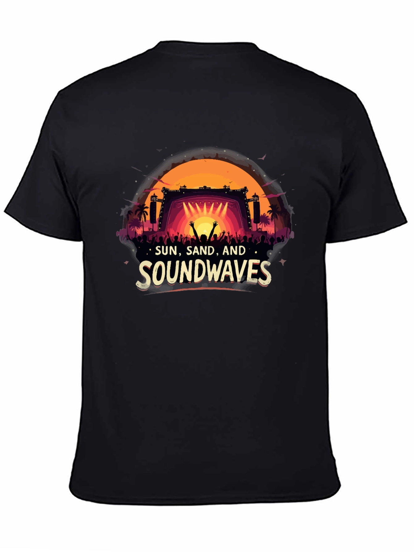 Sun, Sand, Soundwaves Graphic Tee - 4